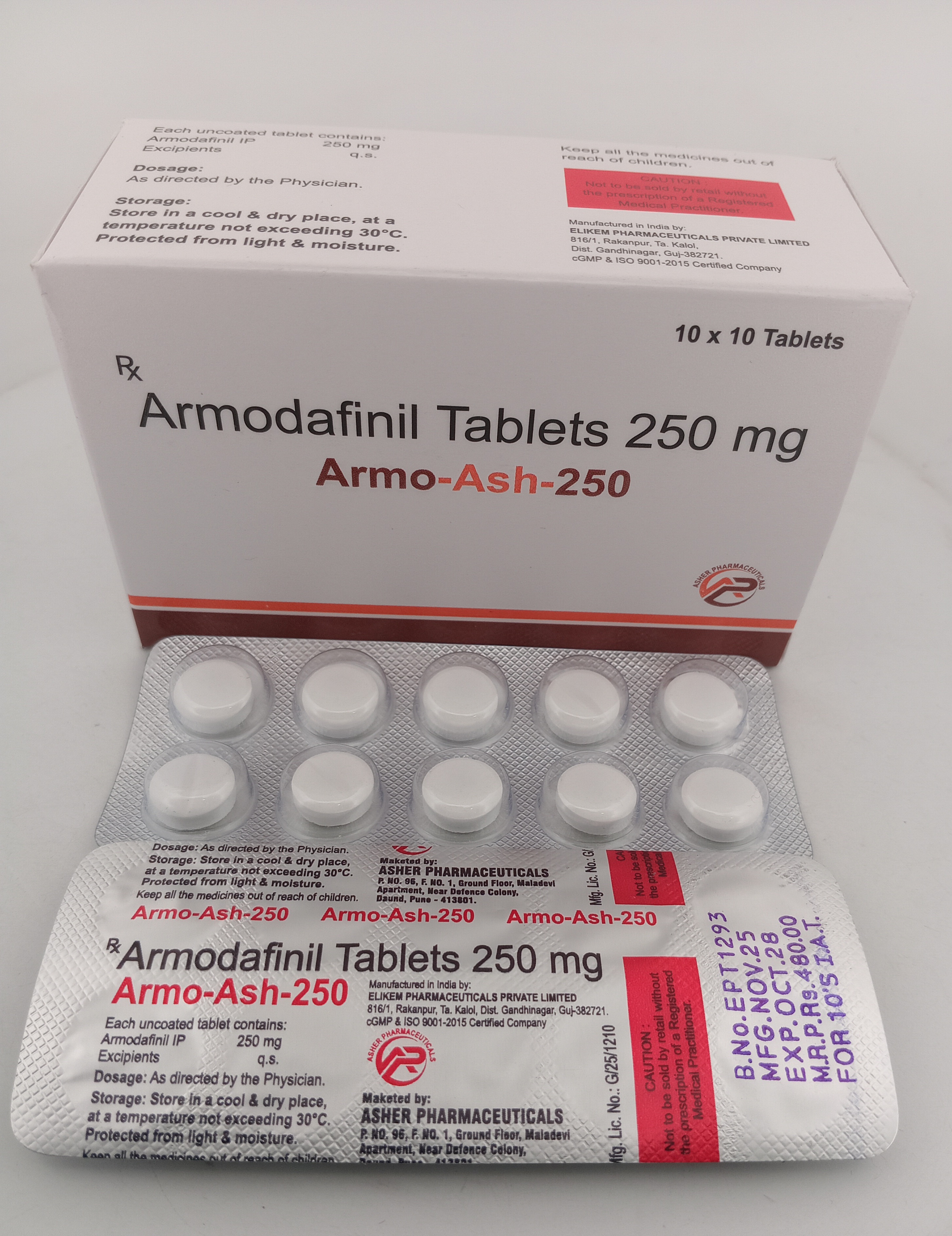 ARMO-ASH 250 MG. TABLET