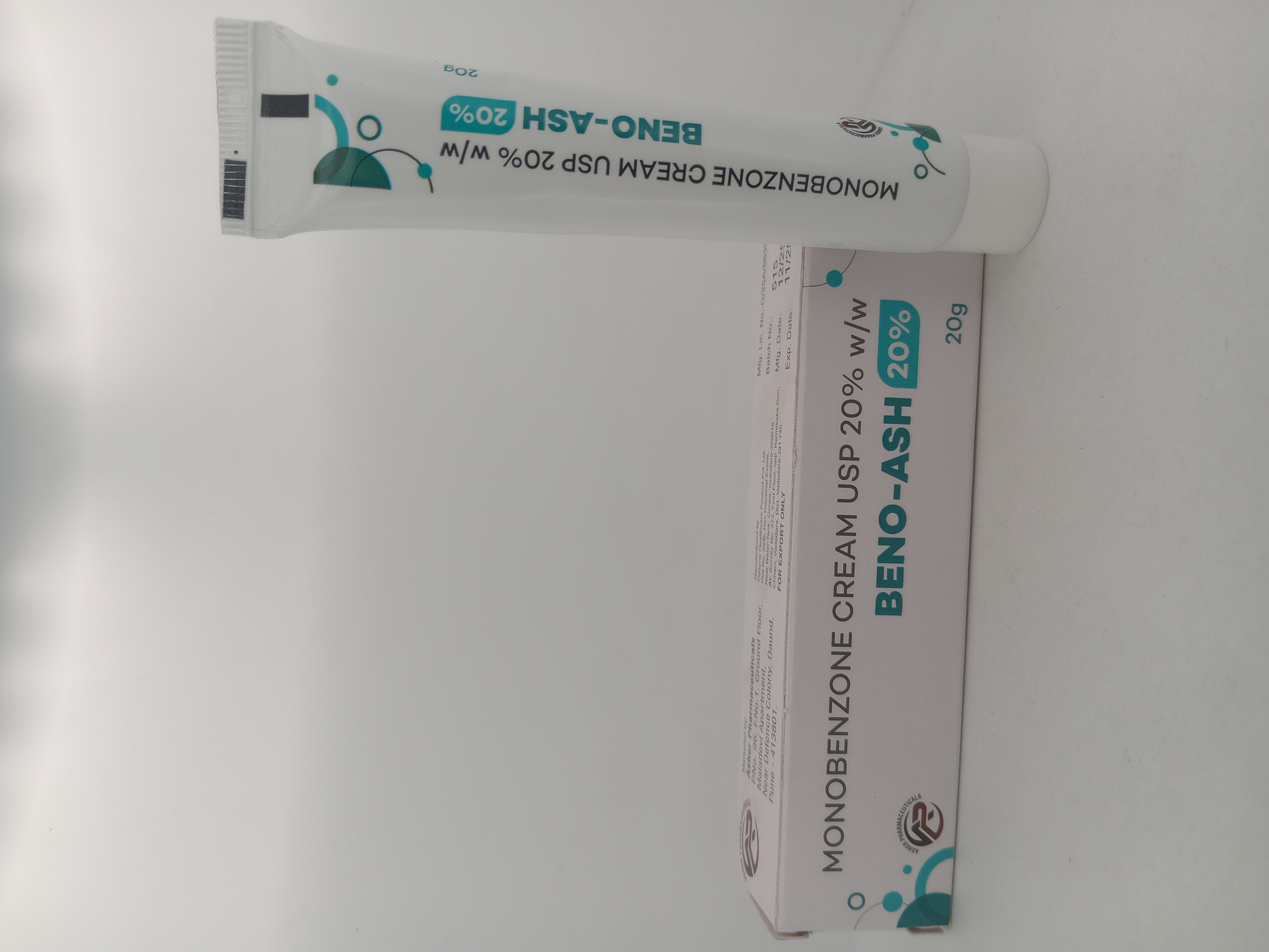BENO-ASH 20% - 20GM CREAM