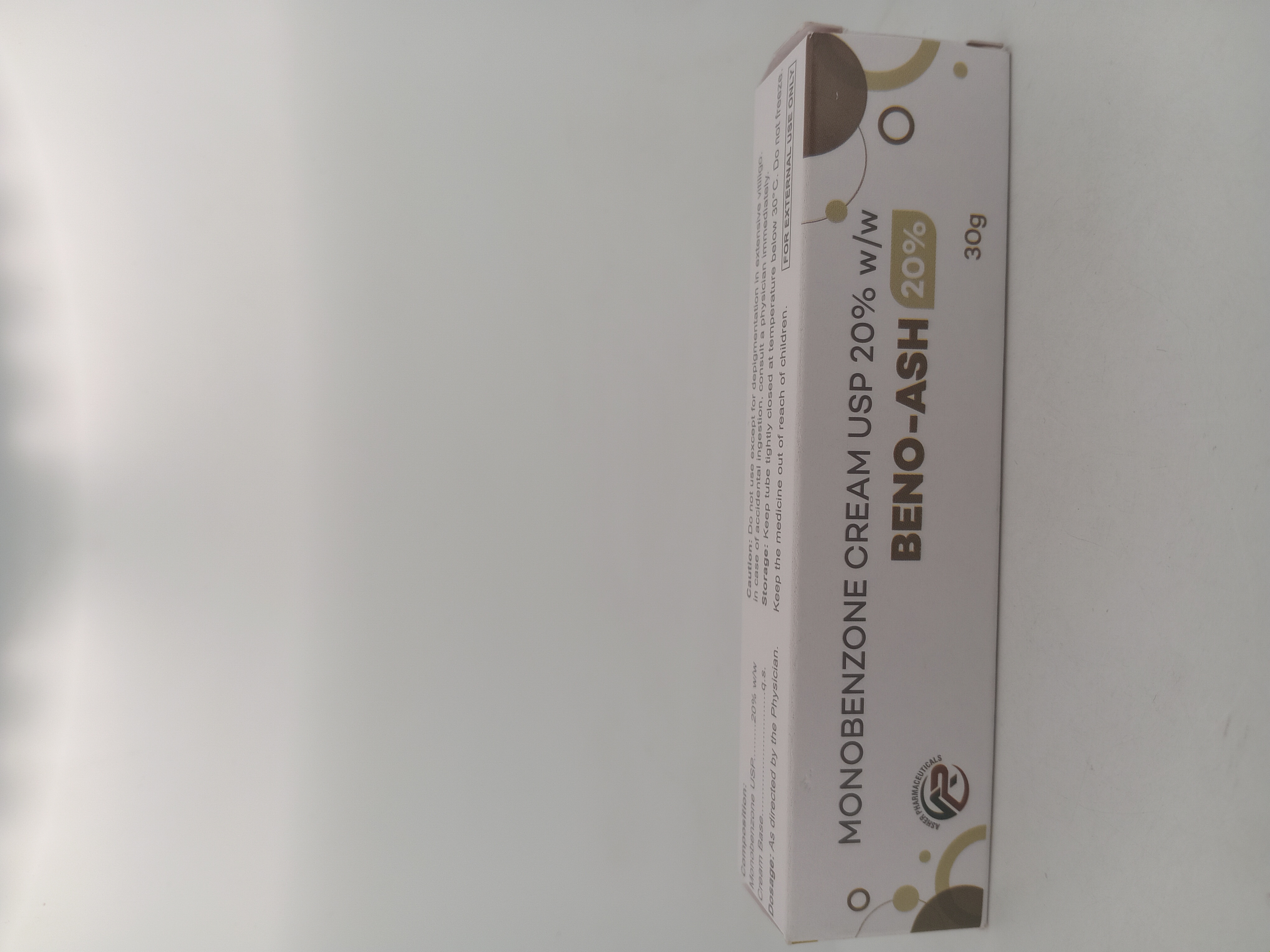 BENO-ASH 20% - 30 GM CREAM