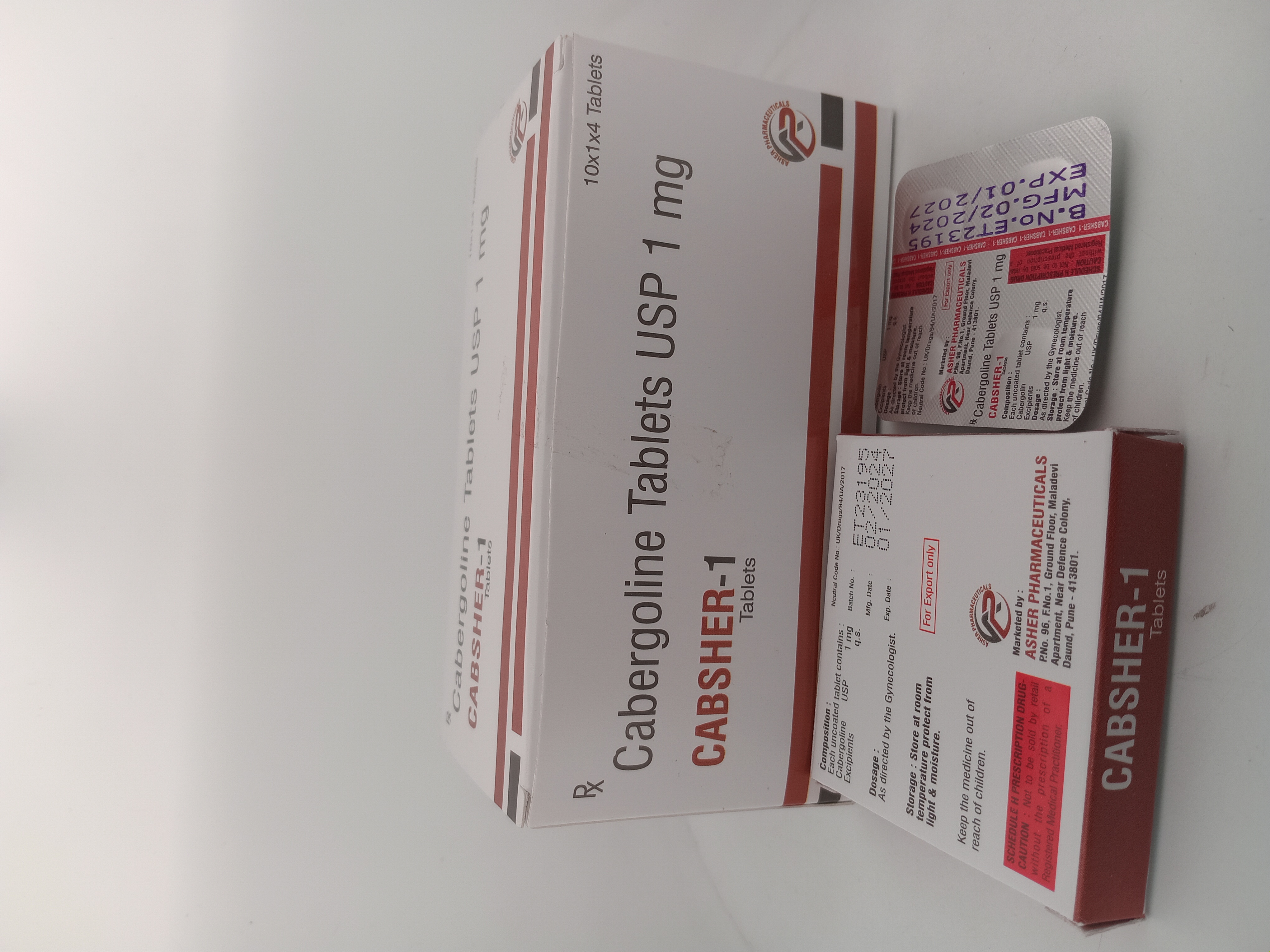 CABSHER - 1 MG TABLET