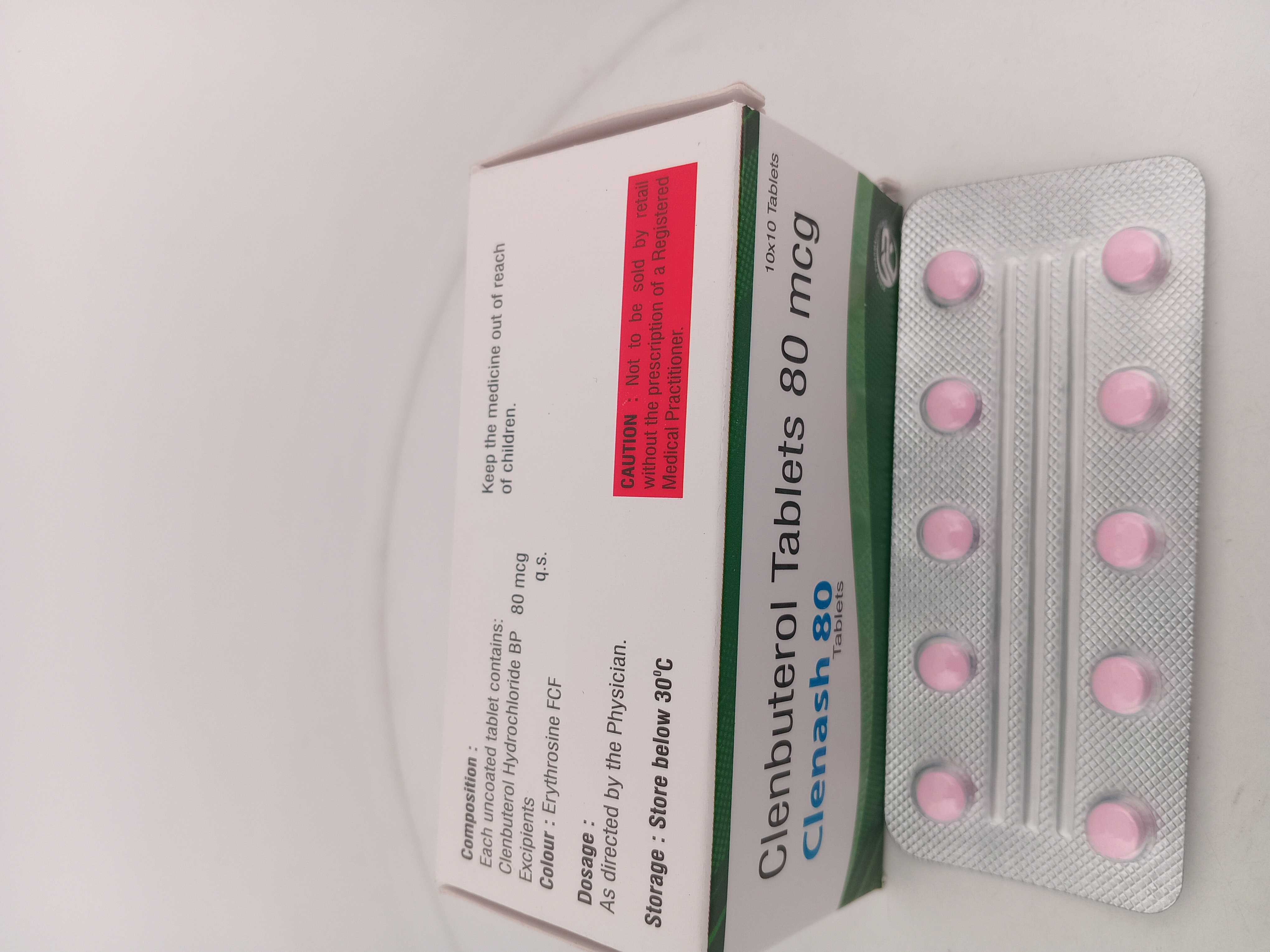 CLENASH - 80MCG TABLET
