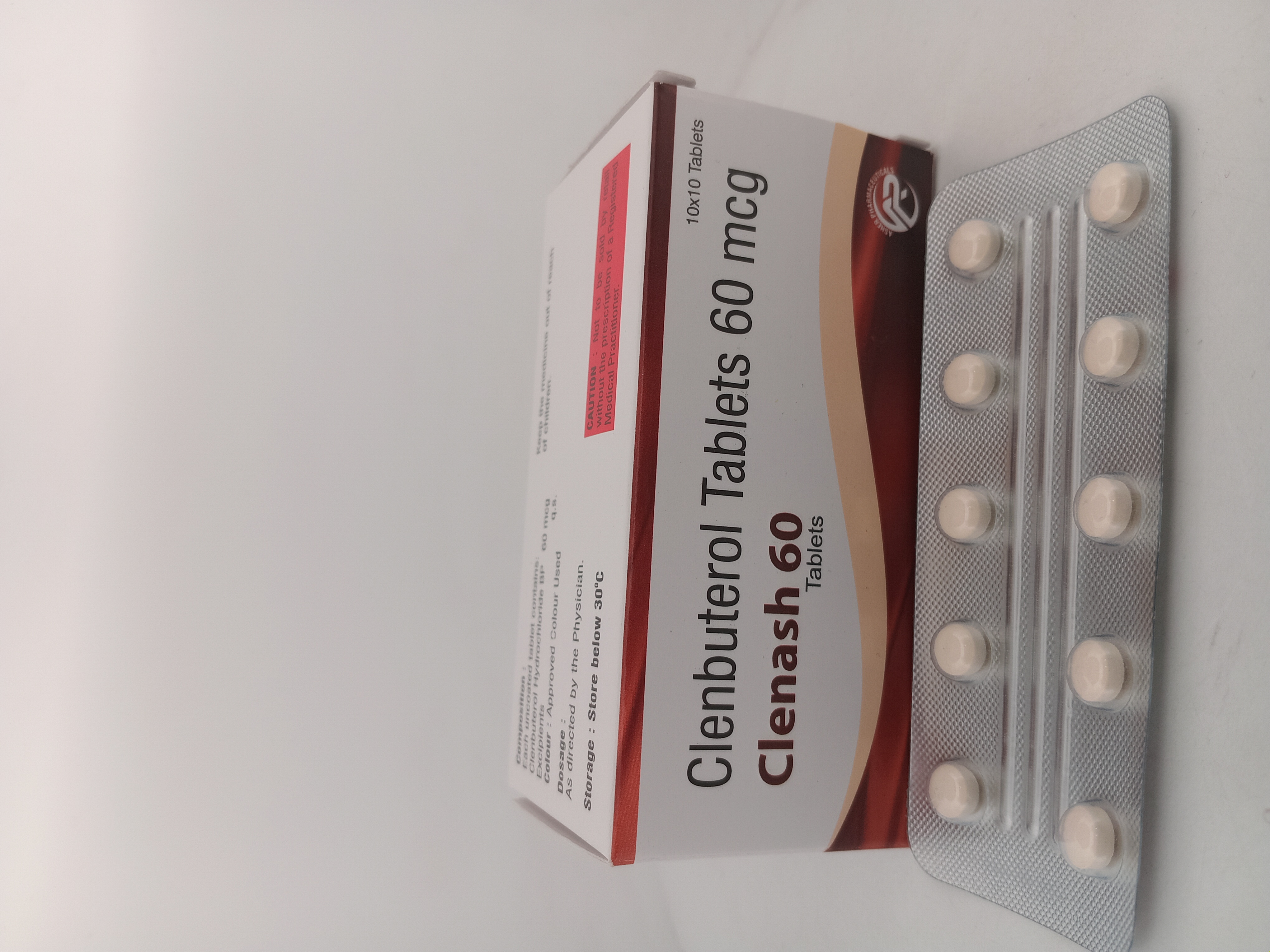 CLENASH - 60 MCG TABLET