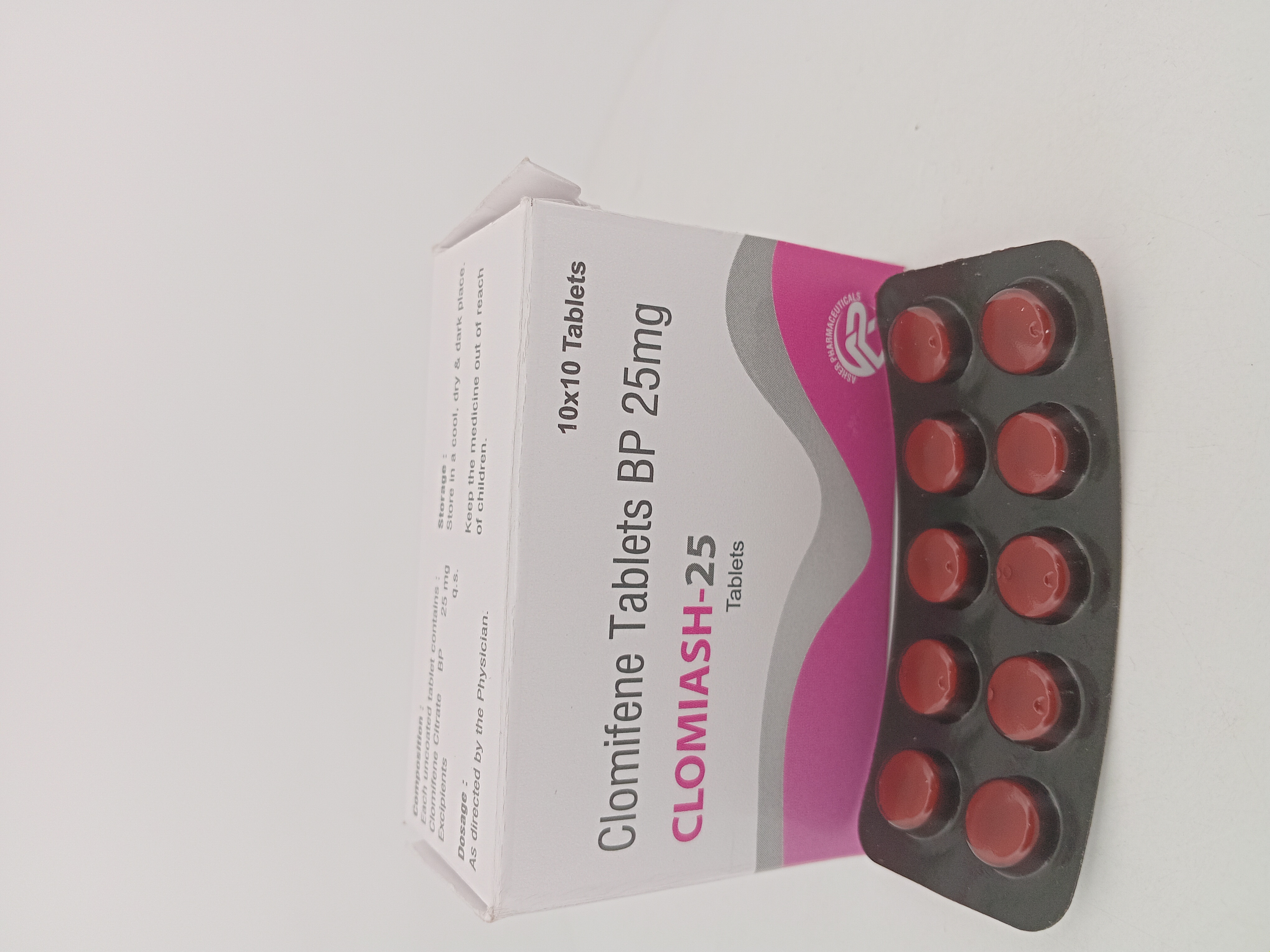 CLOMIASH - 25 MG TABLET