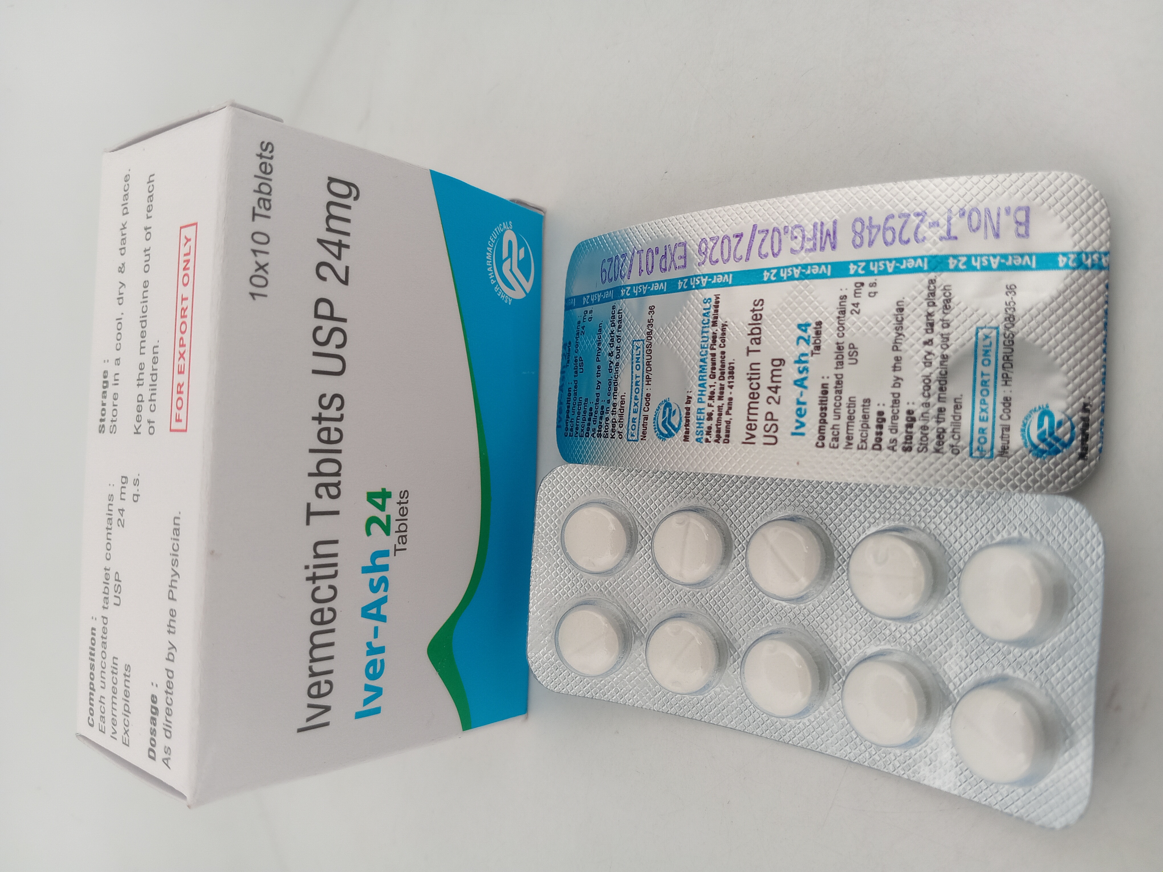 IVER-ASH - 24 MG TABLET