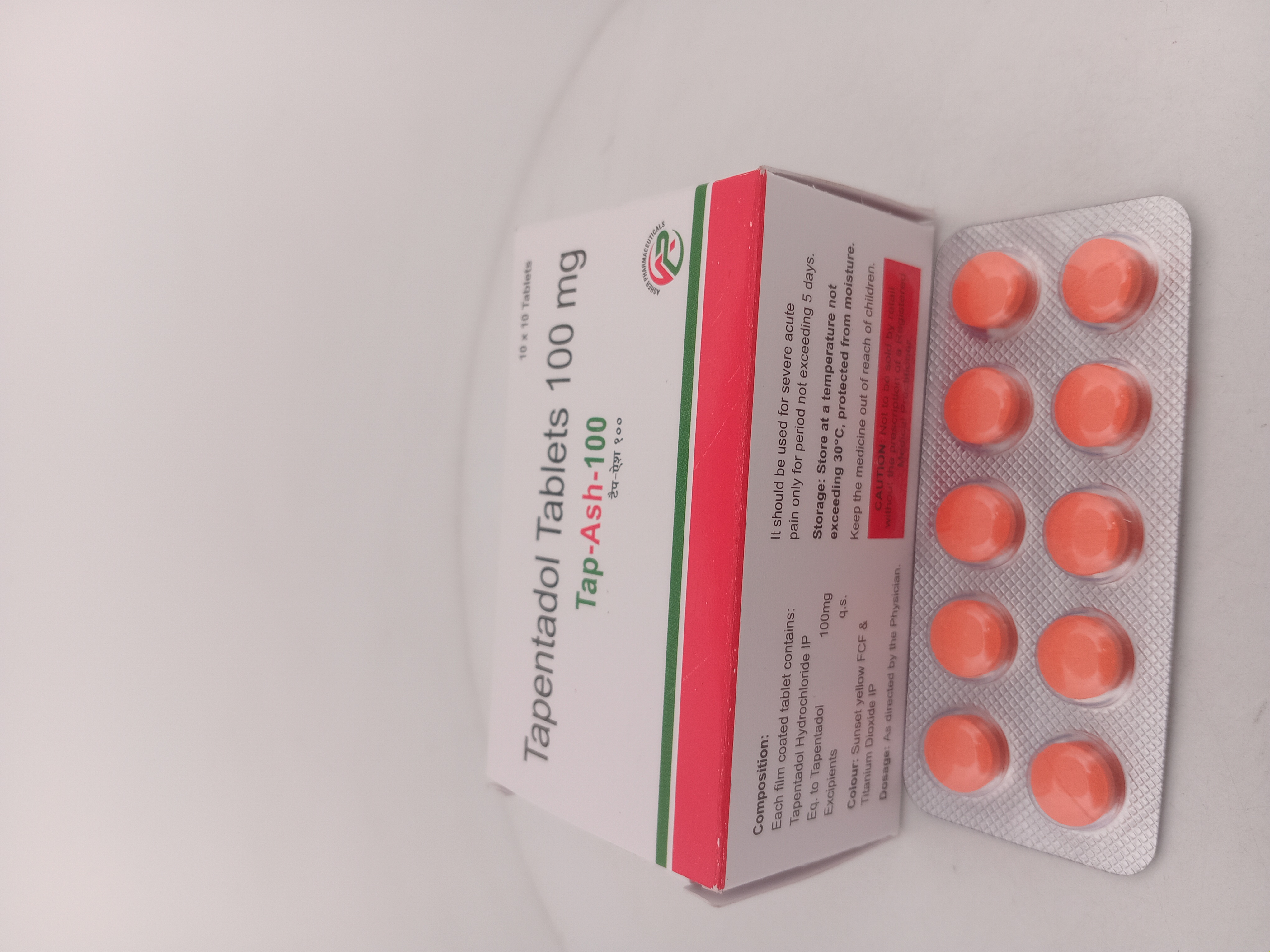TAP -ASH -100 MG TABLET