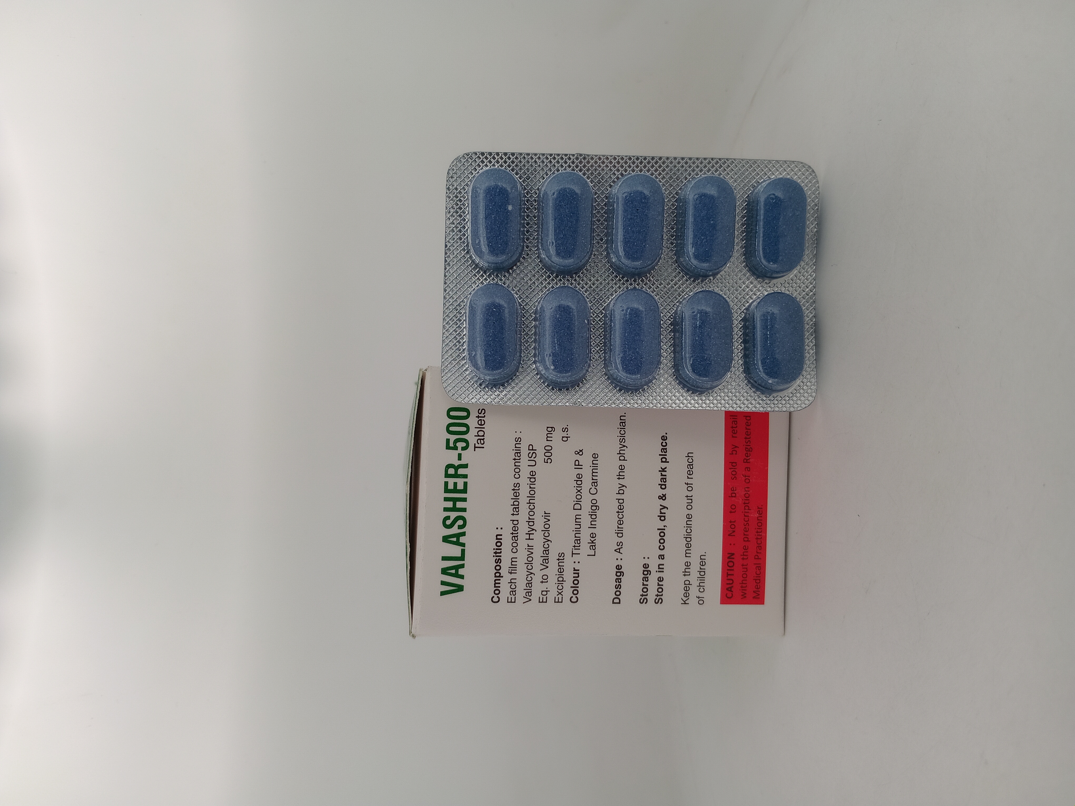 VALASHER - 500 MG TABLET
