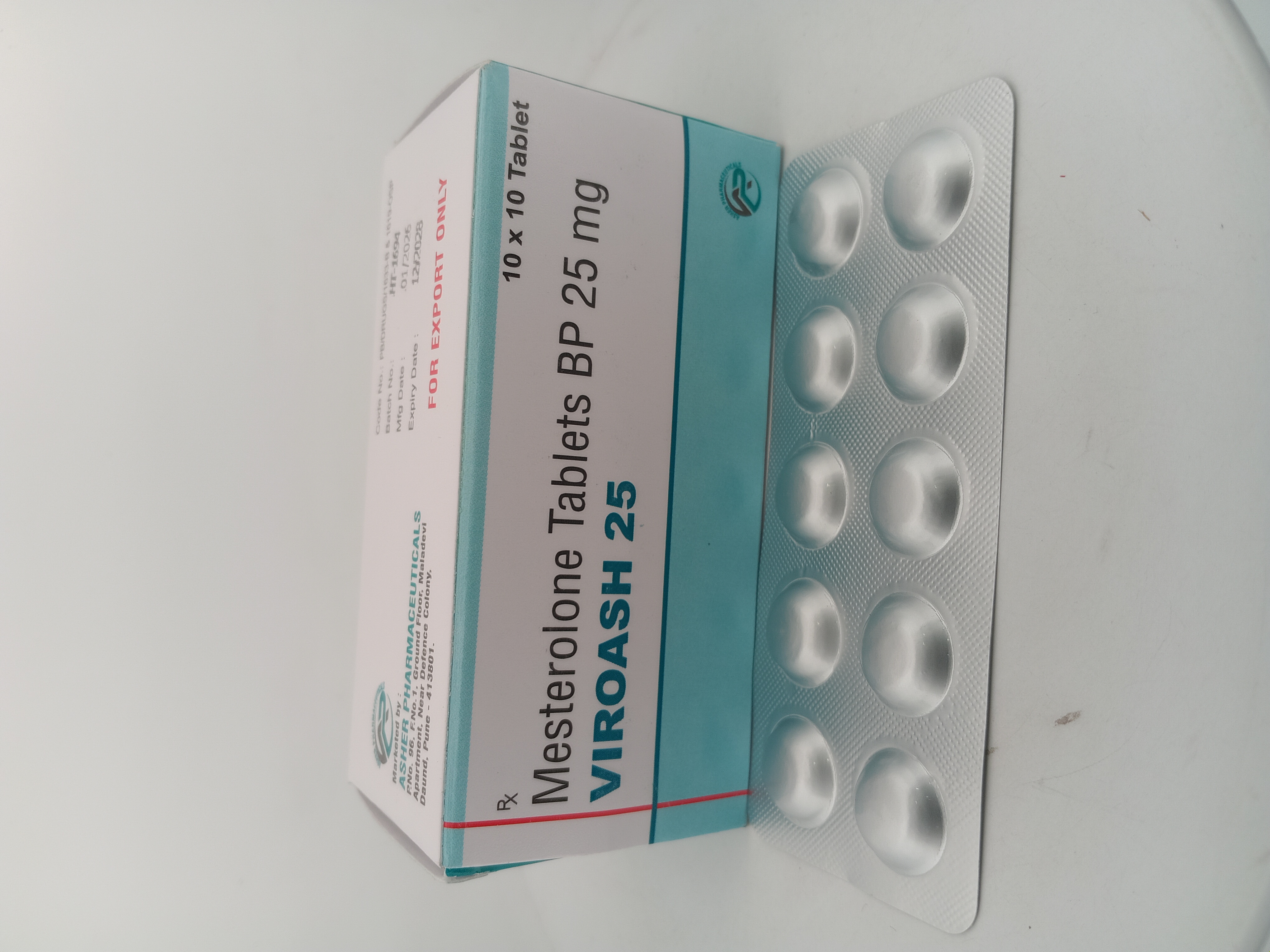 VIROASH - 25 MG TABLET