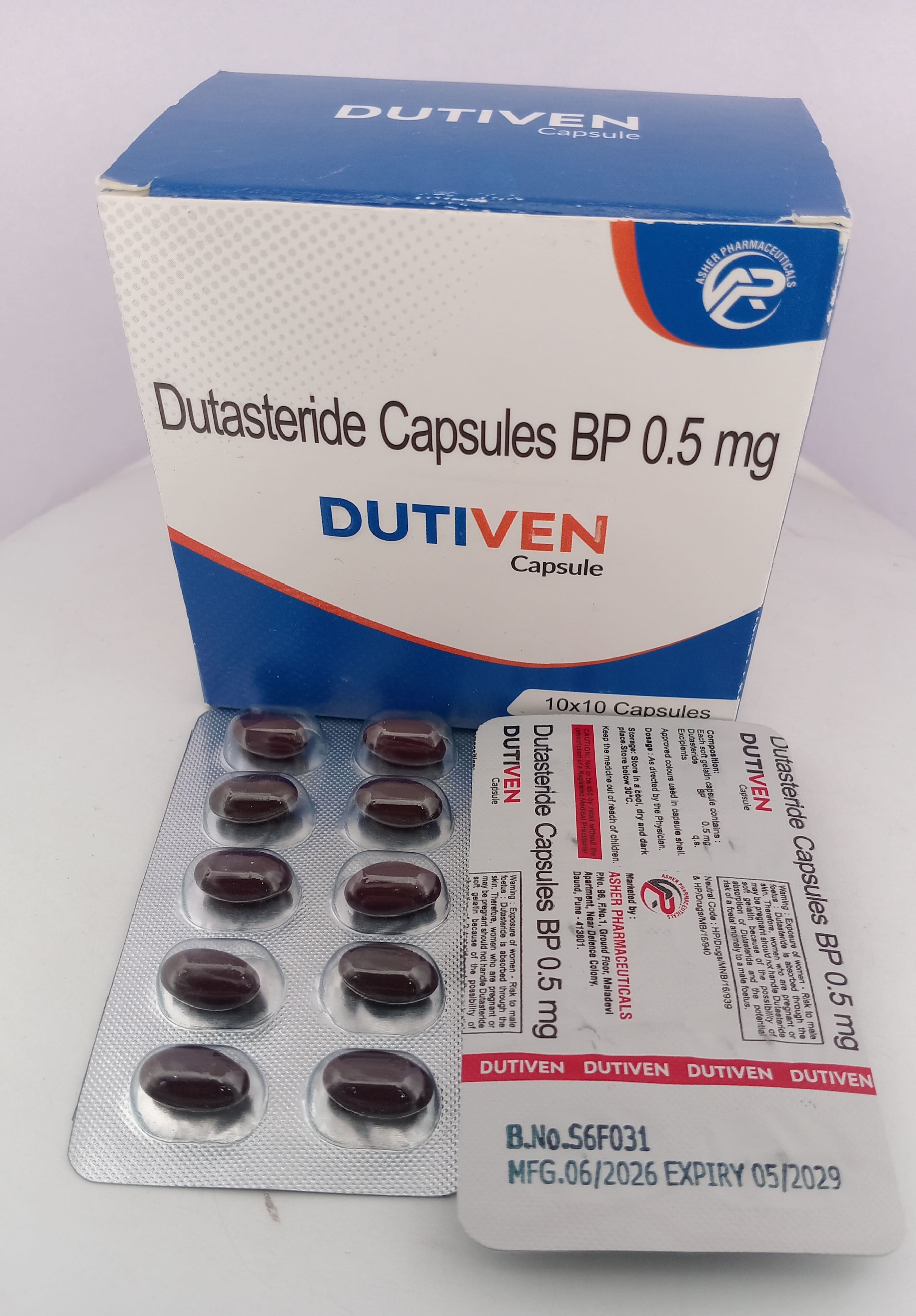 DUTIVEN - 0.5 MG CAPSULE