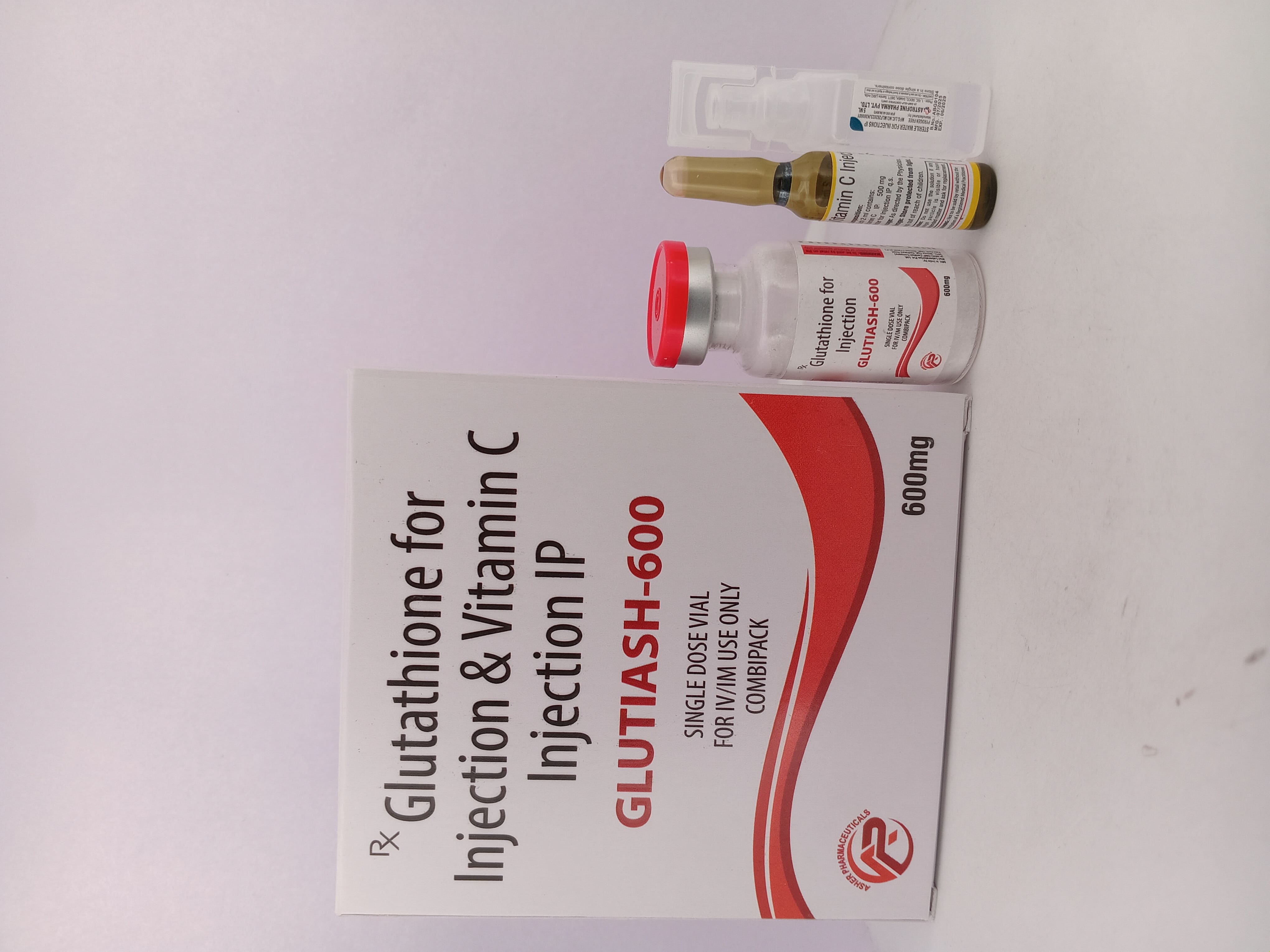 GLUTIASH - 600 MG INJECTION