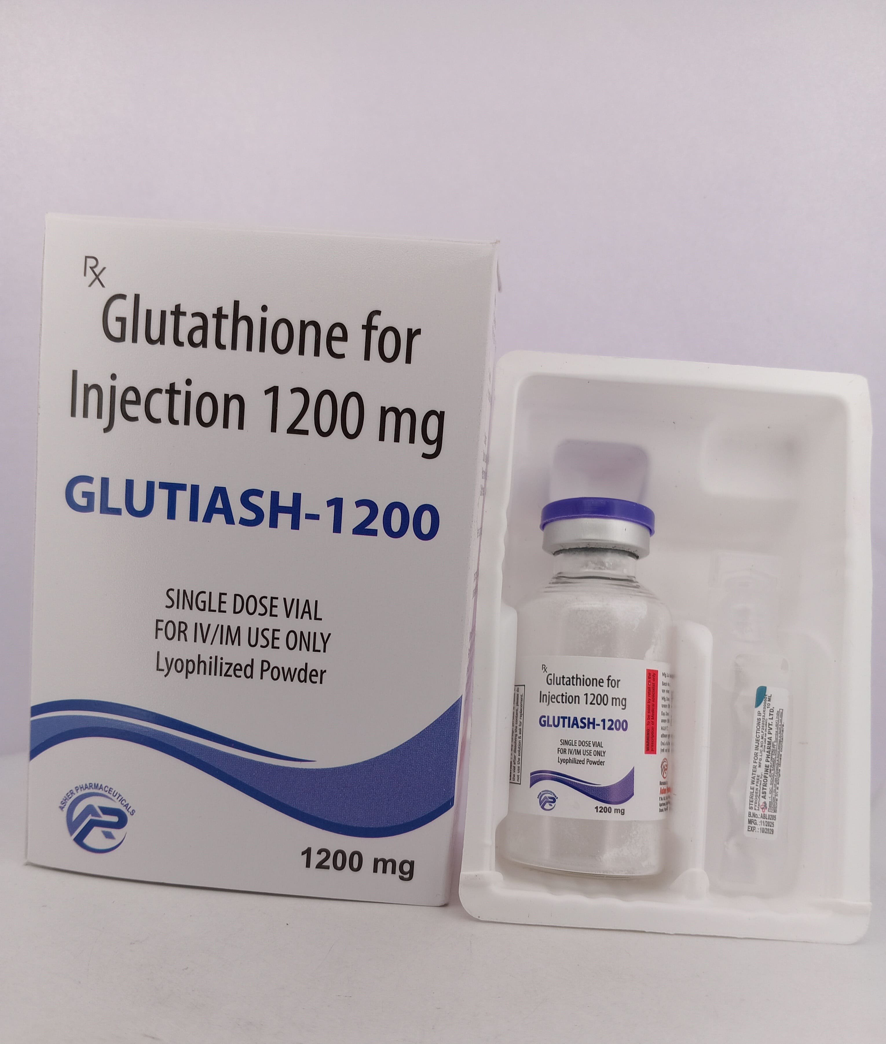 GLUTIASH -1200  MG INJECTION