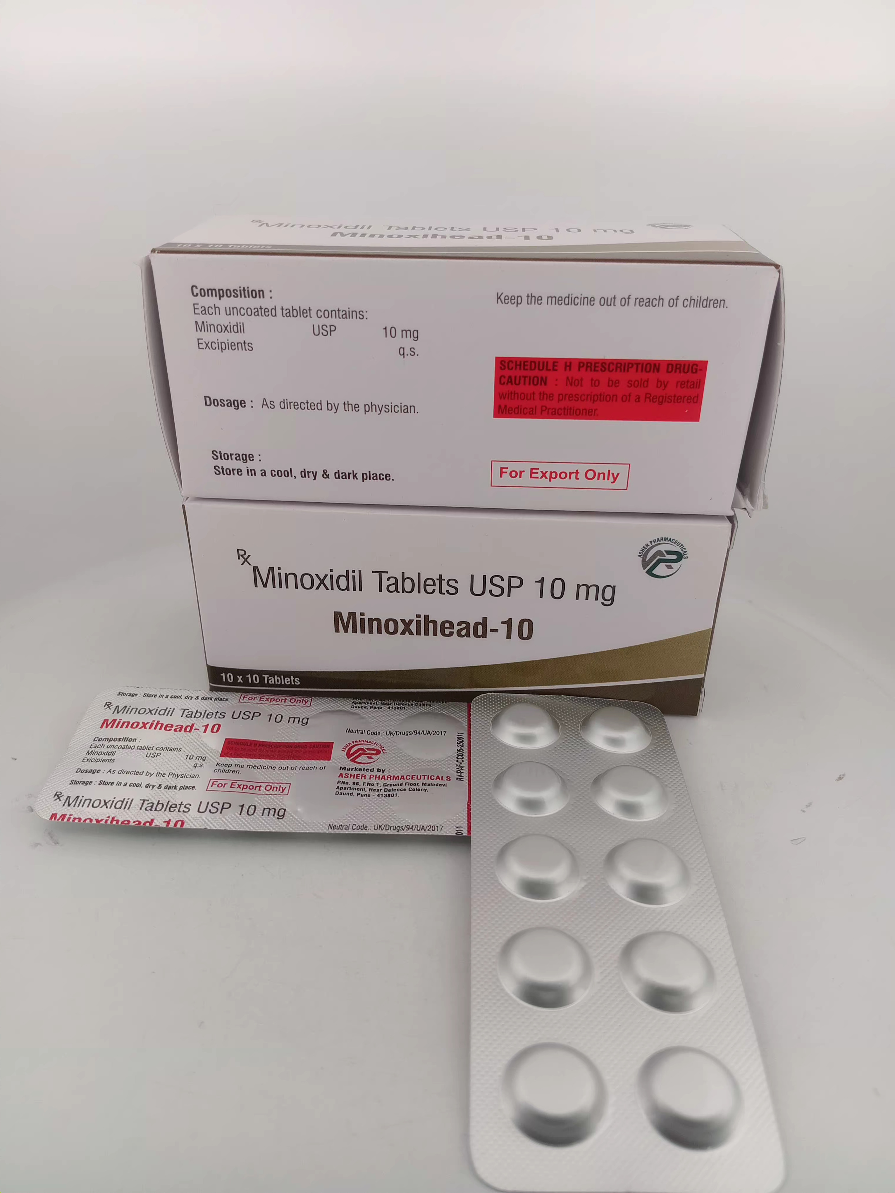 MINOXIHEAD - 5 MG TABLET