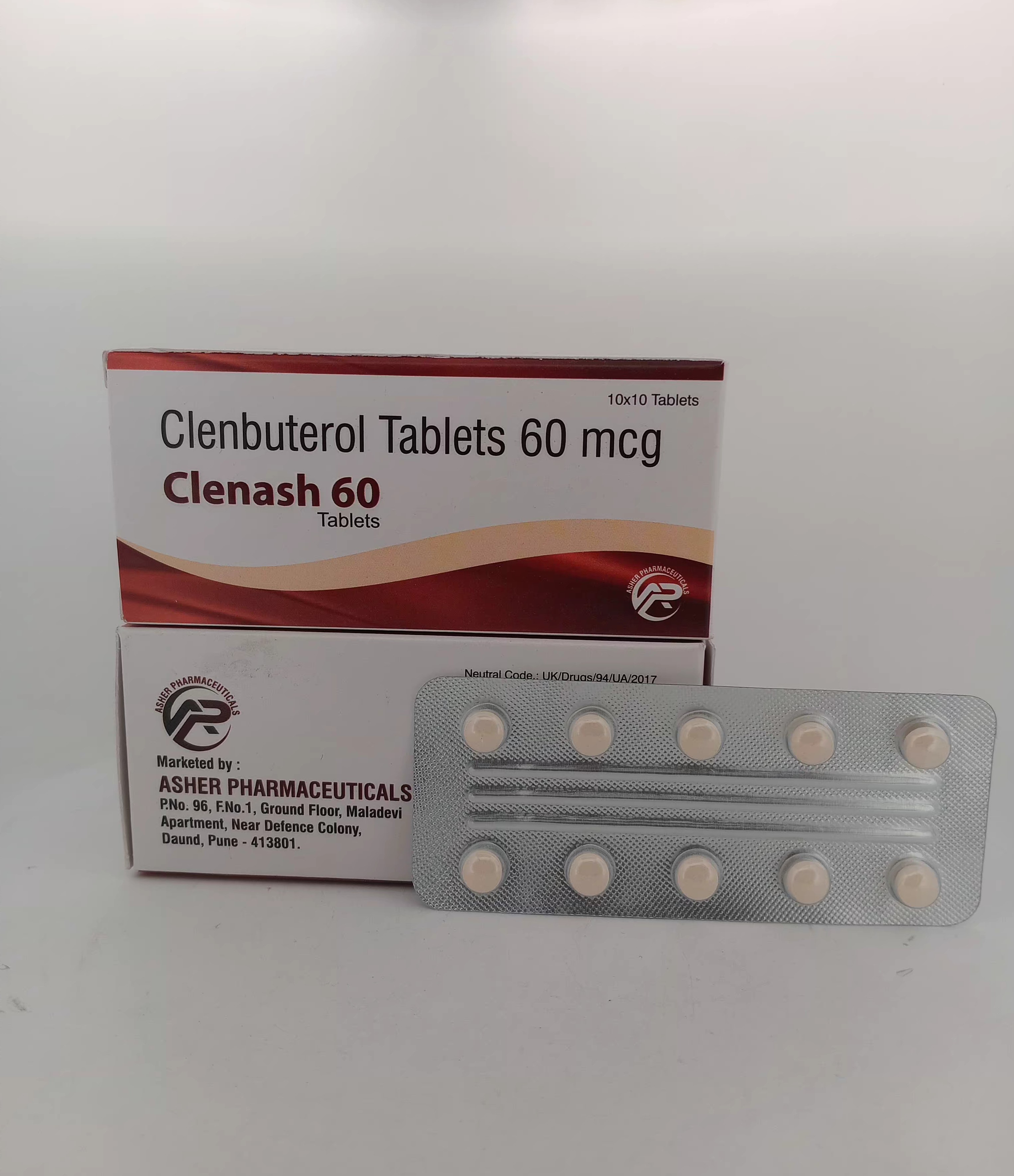 CLENASH - 60 MCG TABLET