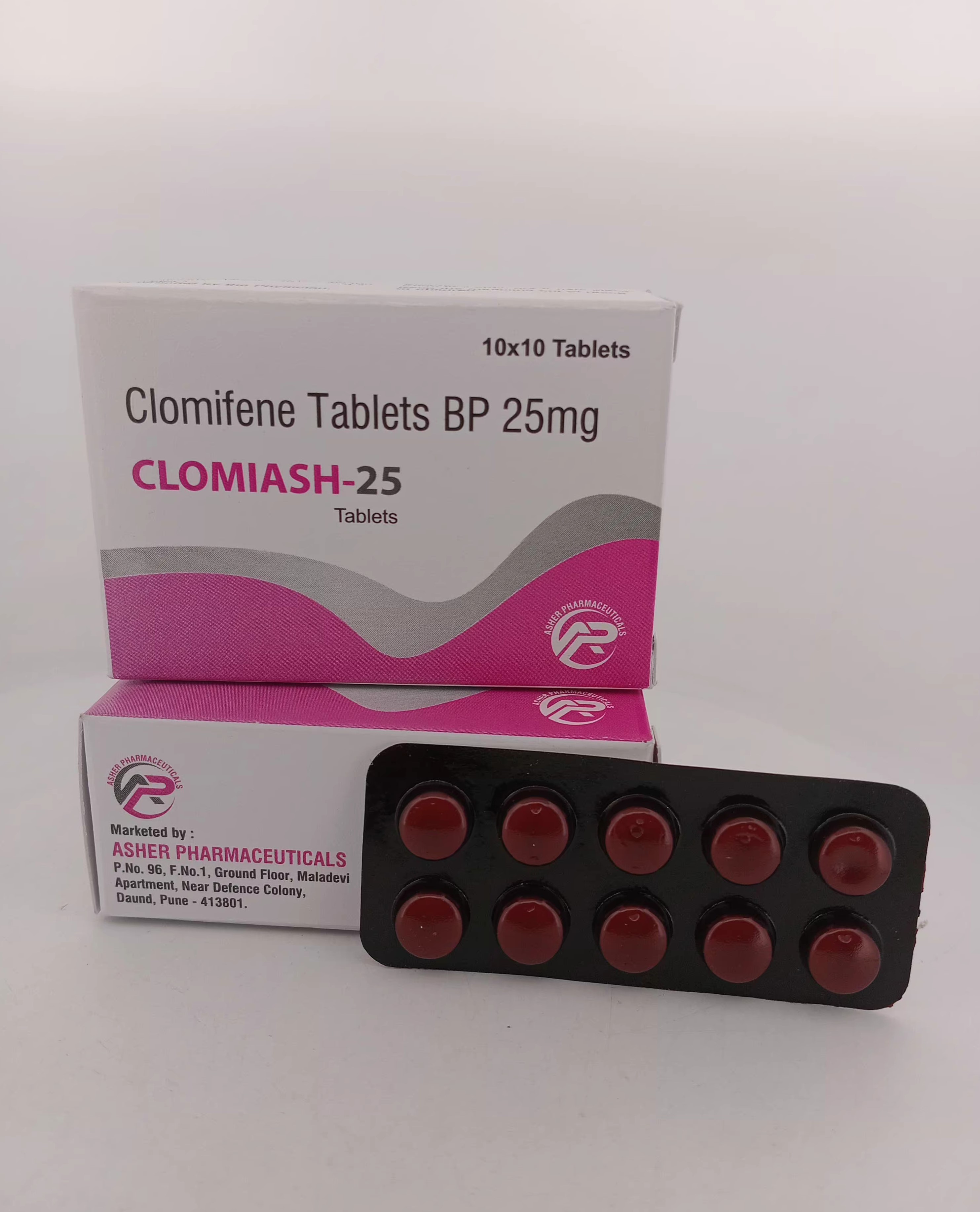 CLOMIASH - 25 MG TABLET