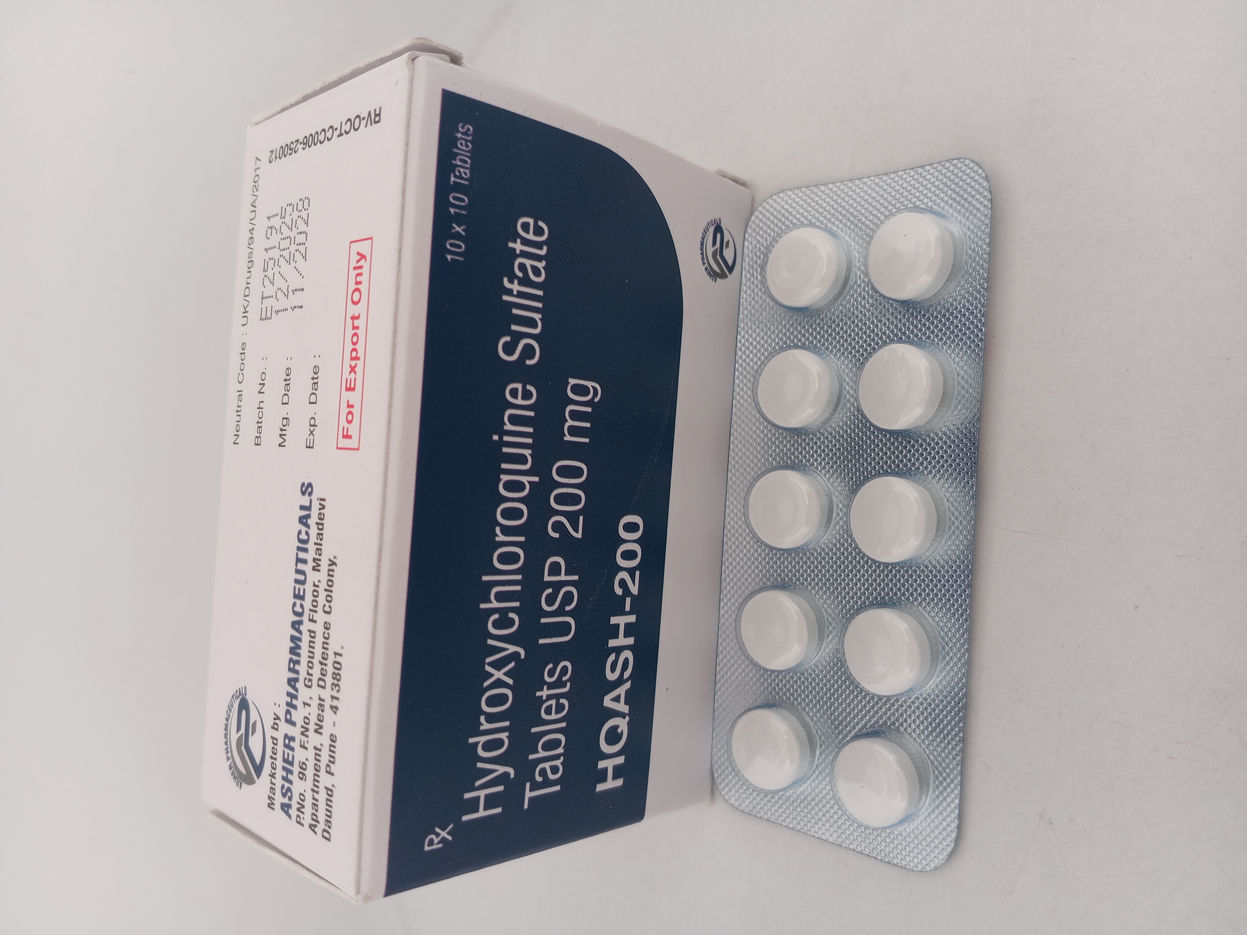 HQASH - 200 MG TABLET