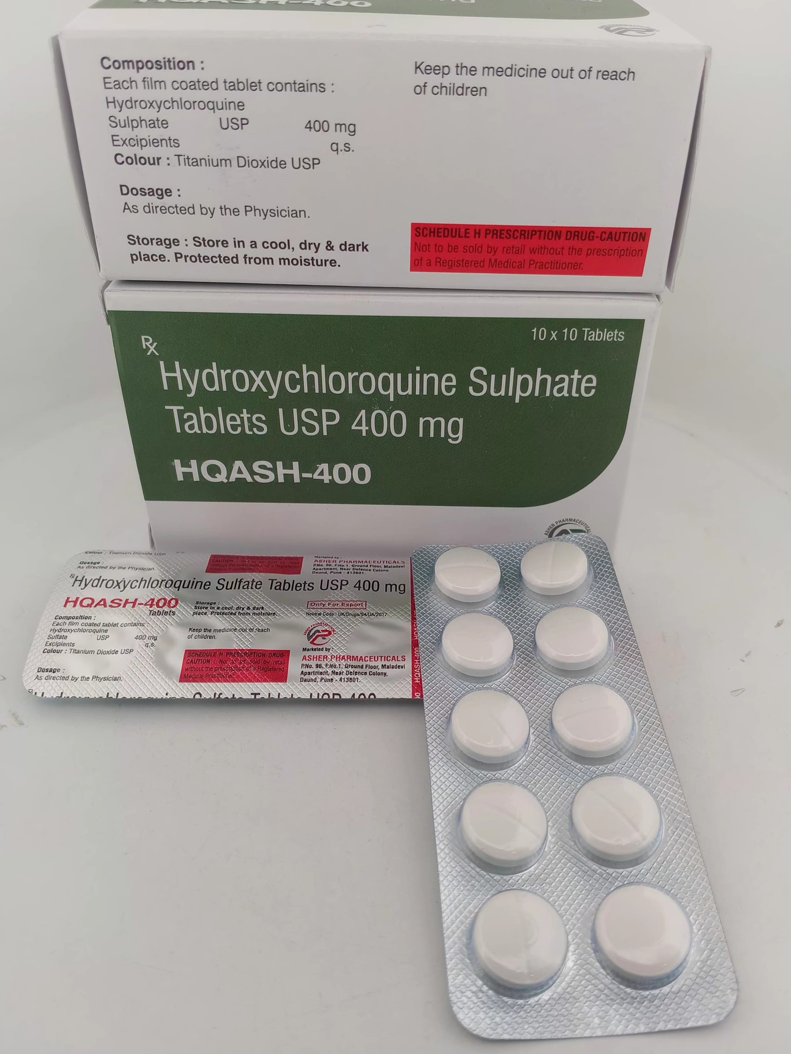 HQASH - 400 MG TABLET