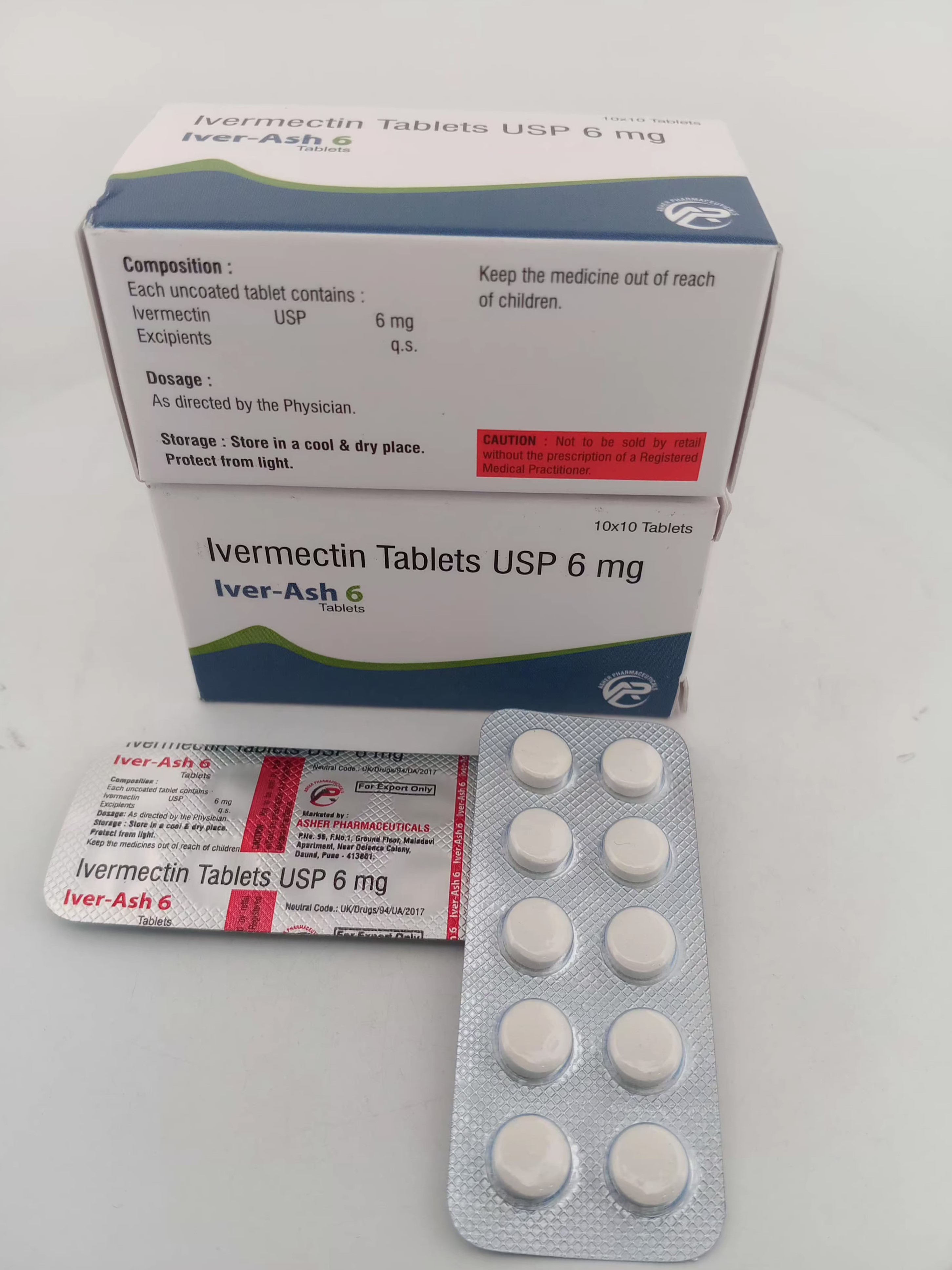 IVER-ASH - 6 MG TABLET