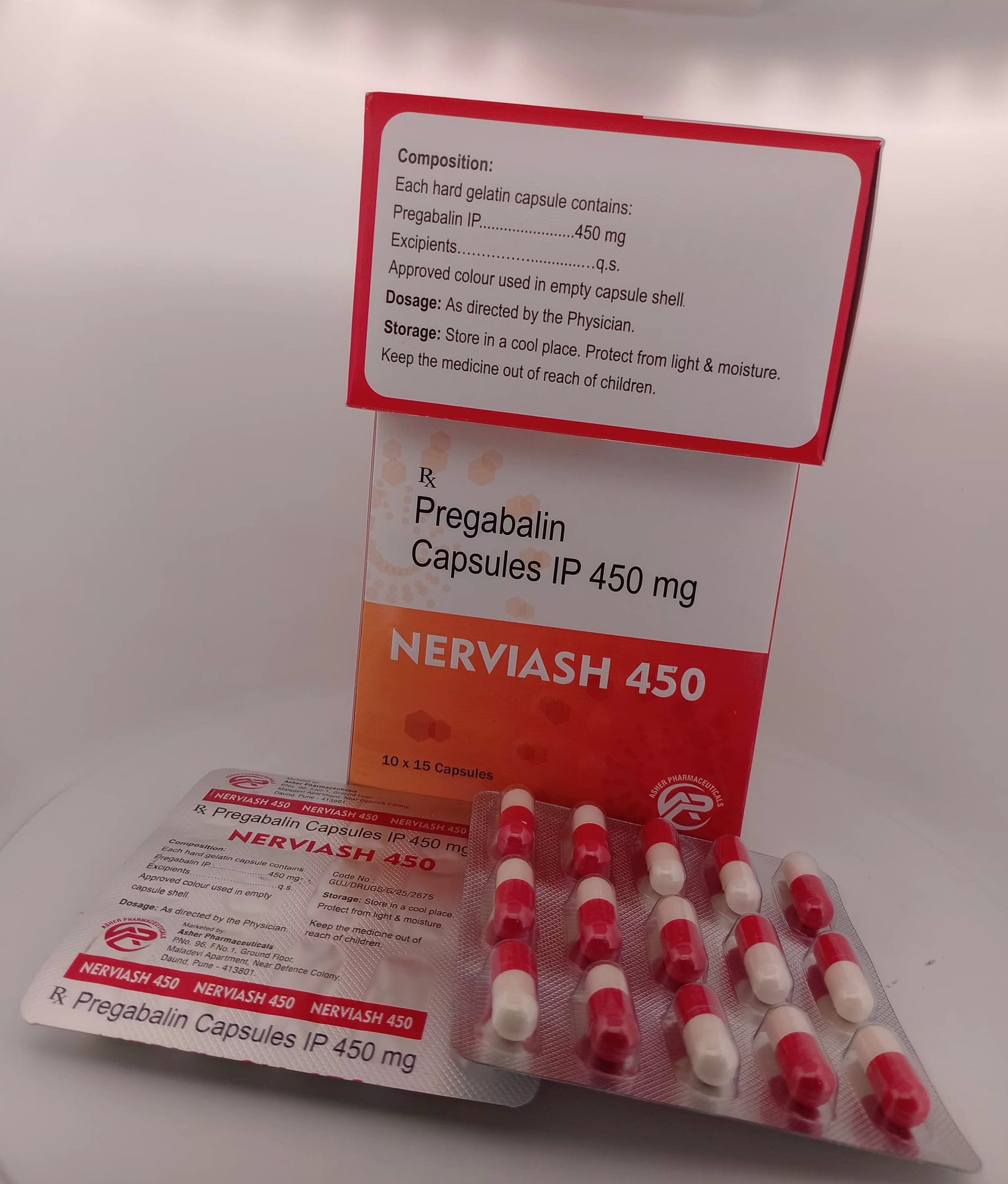 NERVIASH - 450 MG CAPSULE