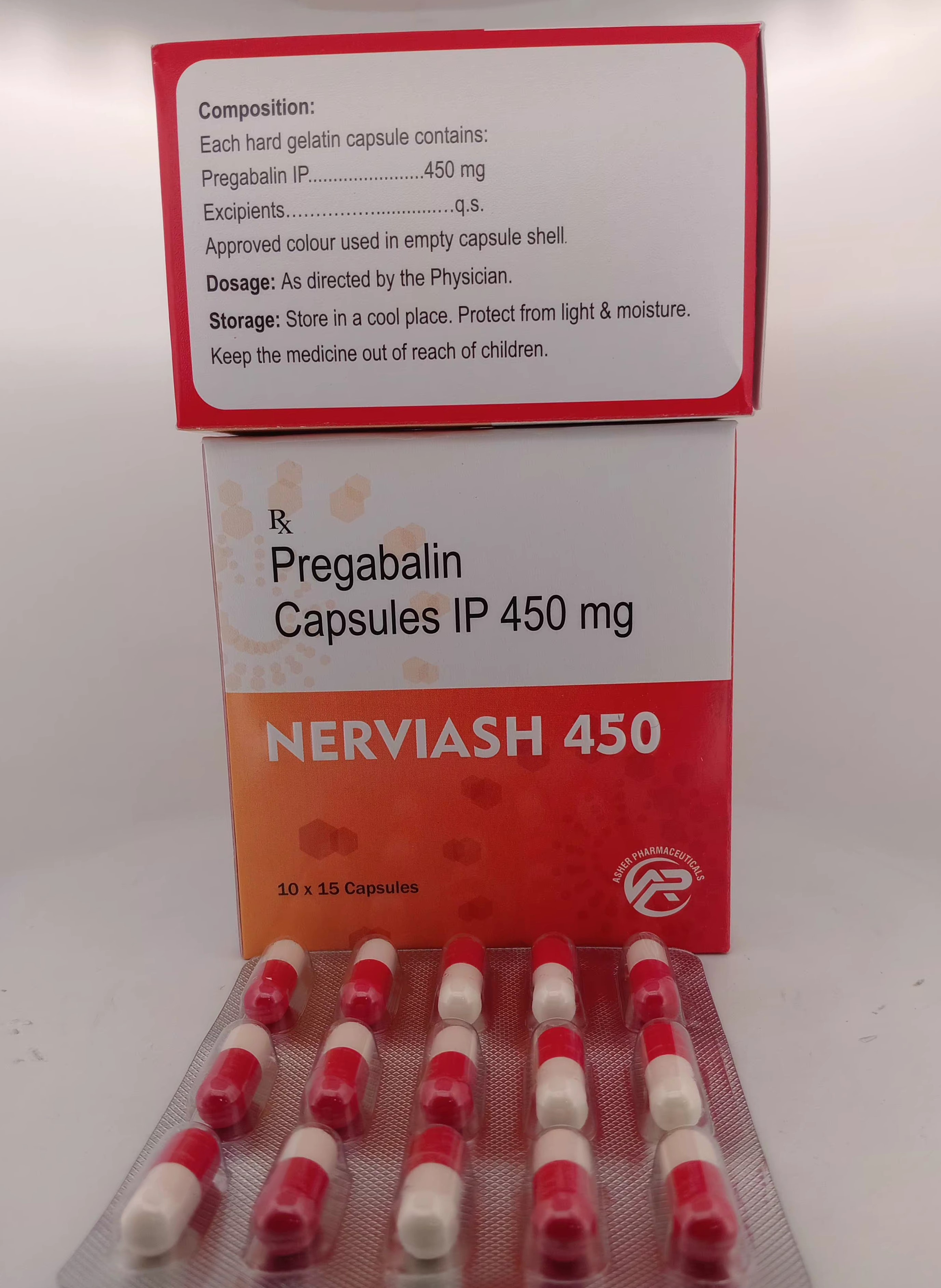NERVIASH - 450 MG CAPSULE