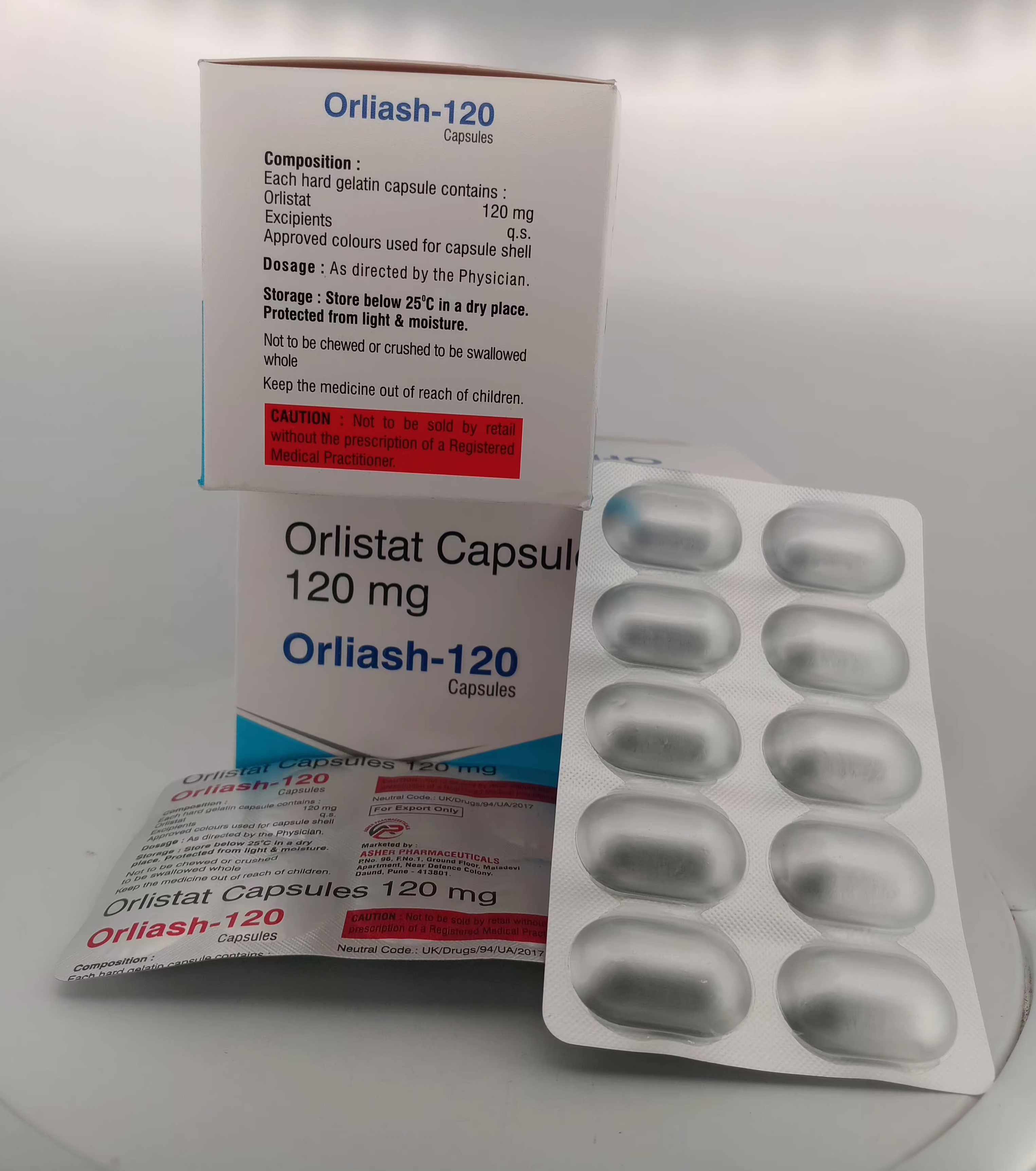 ORLIASH - 120 MG CAPSULE