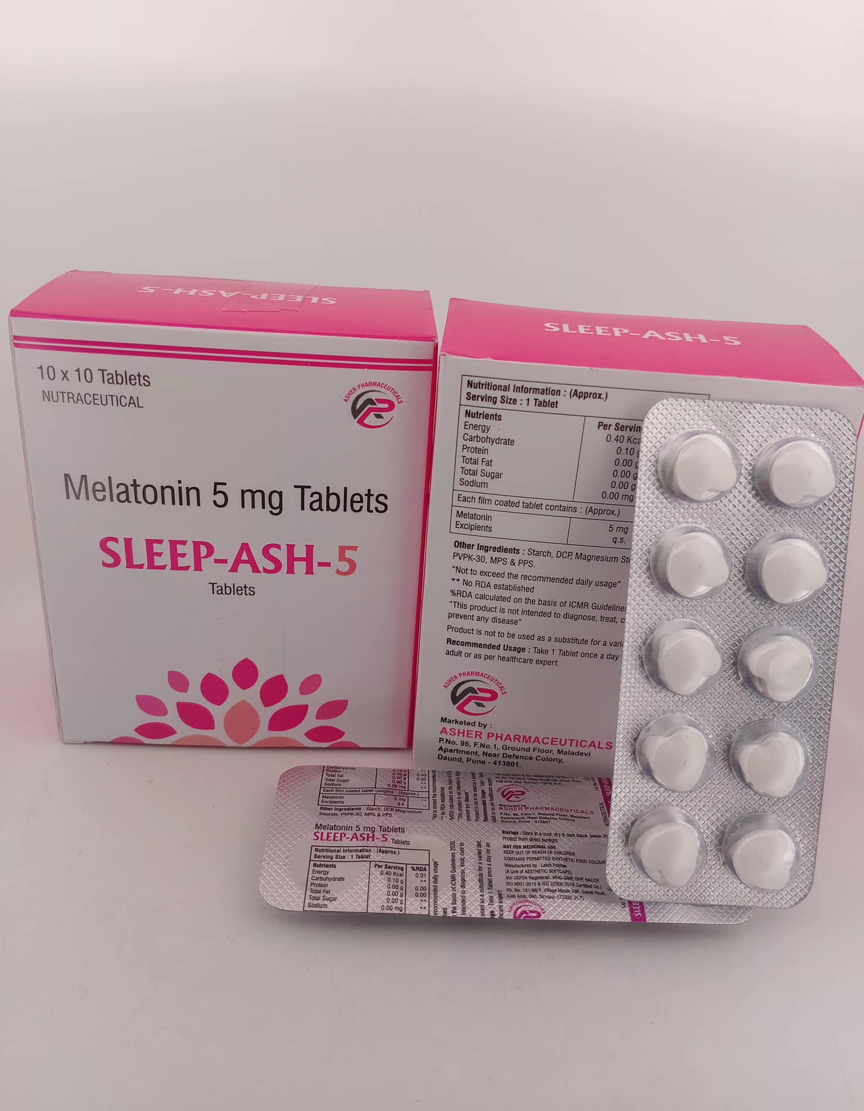 SLEEP-ASH - 5 MG TABLET