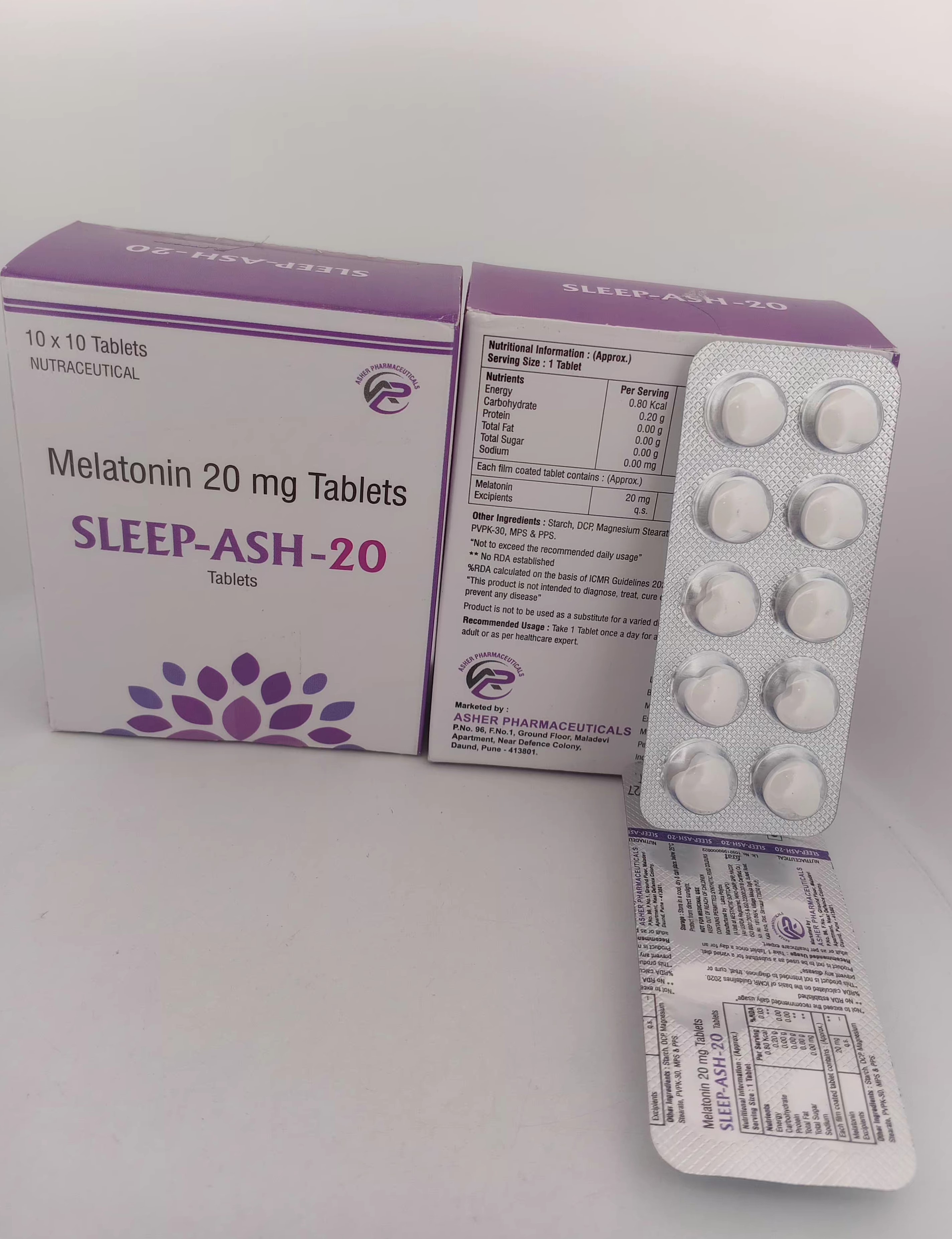 SLEEP-ASH - 20 MG TABLET