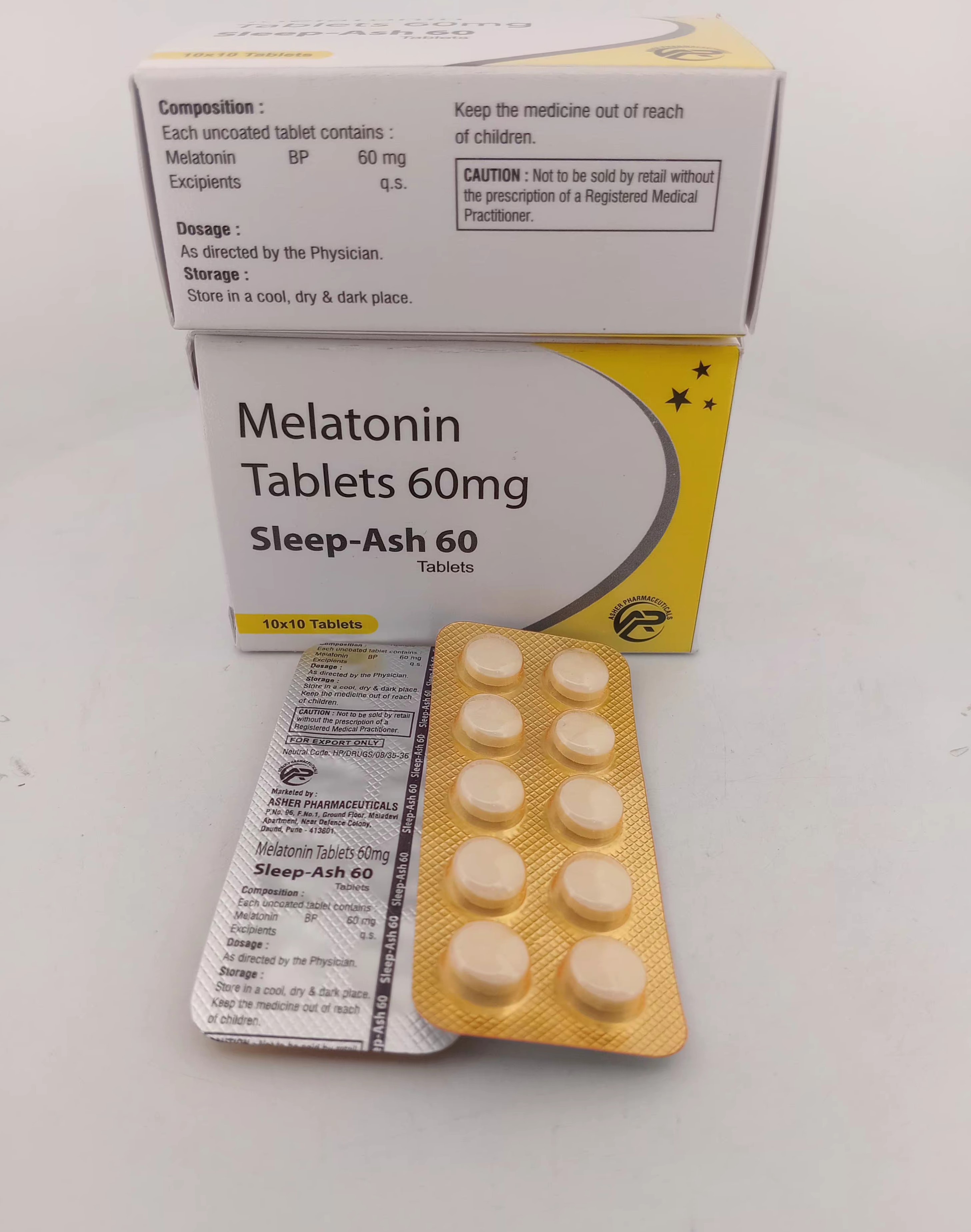 SLEEP-ASH - 60 MG TABLET