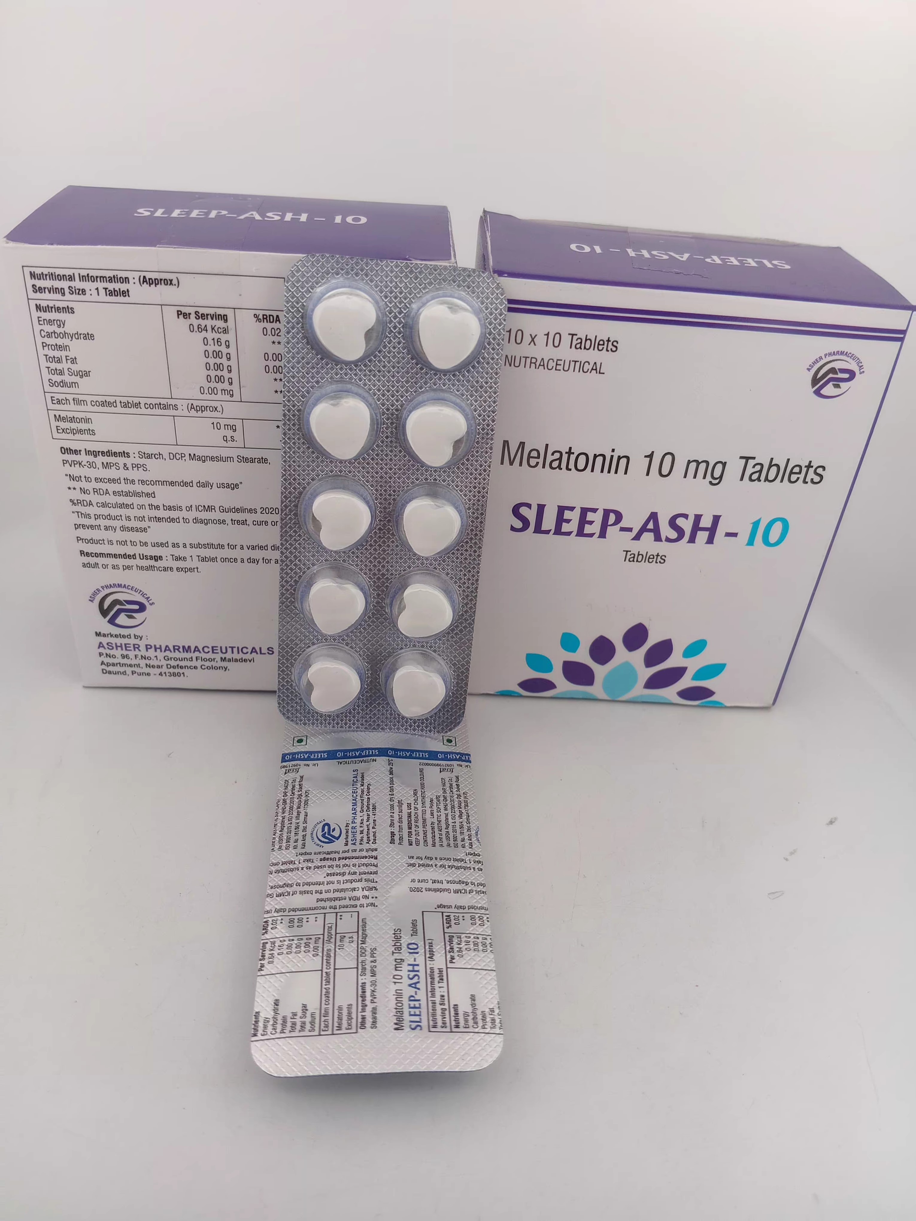 SLEEP-ASH - 10 MG TABLET