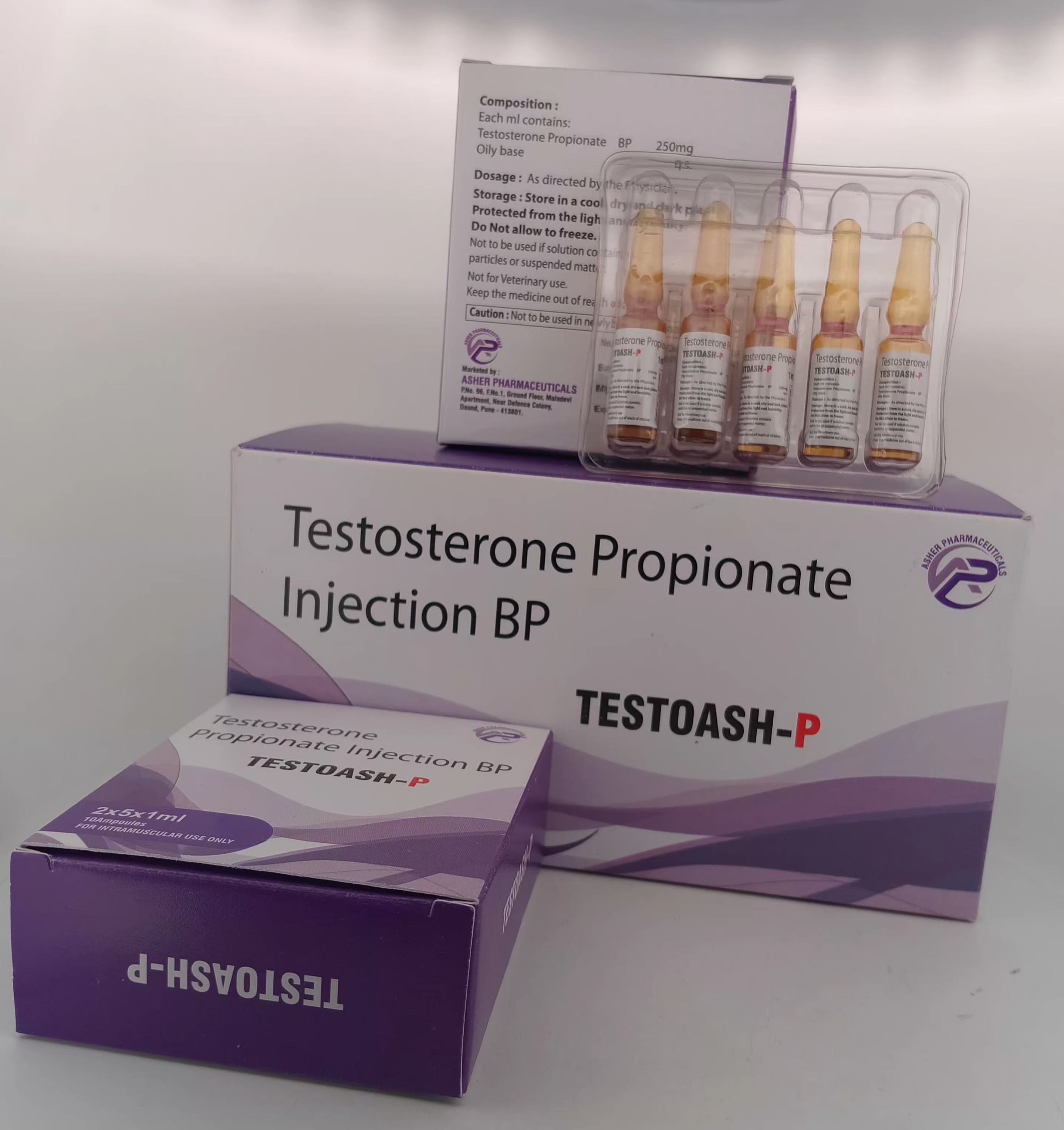 TESTOASH -P - 1 ML INJECTION