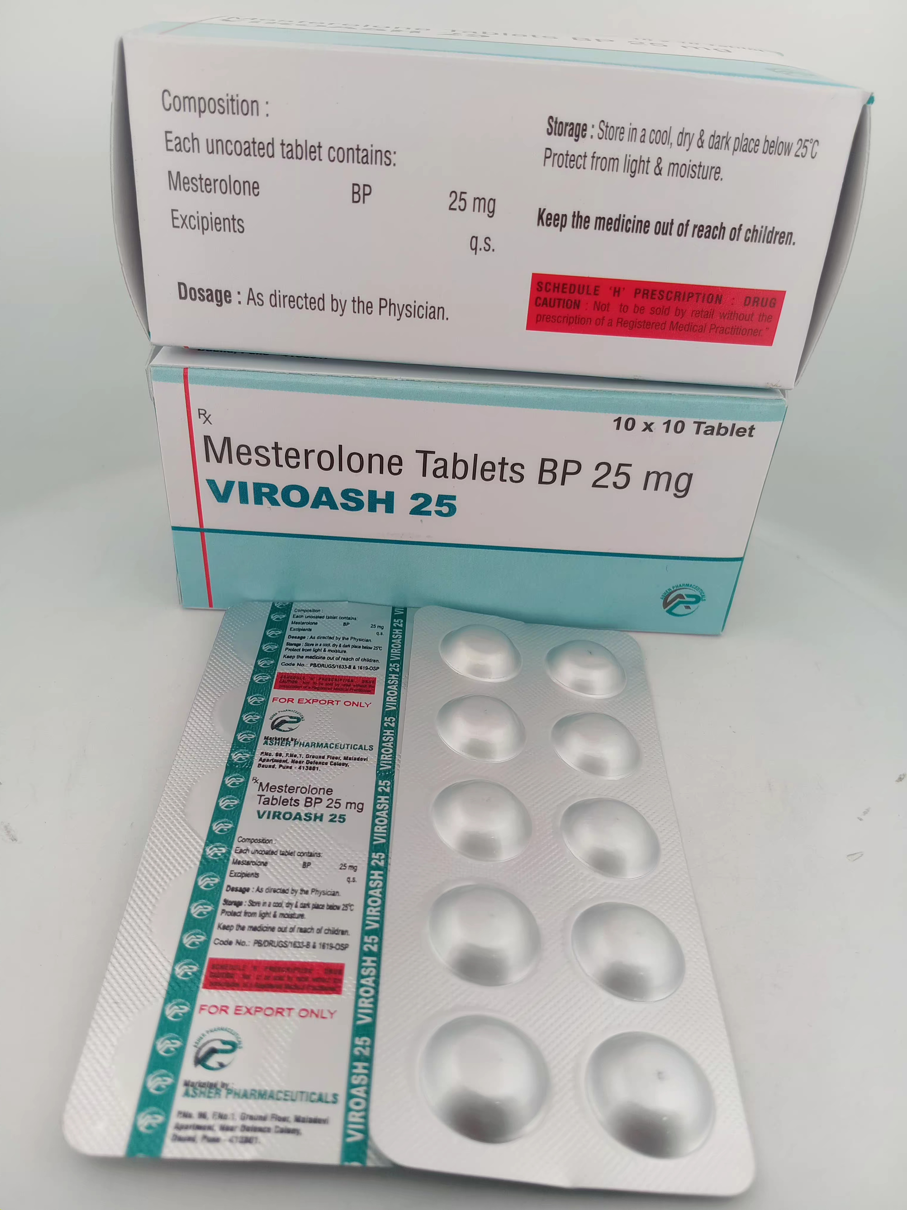 VIROASH - 25 MG TABLET