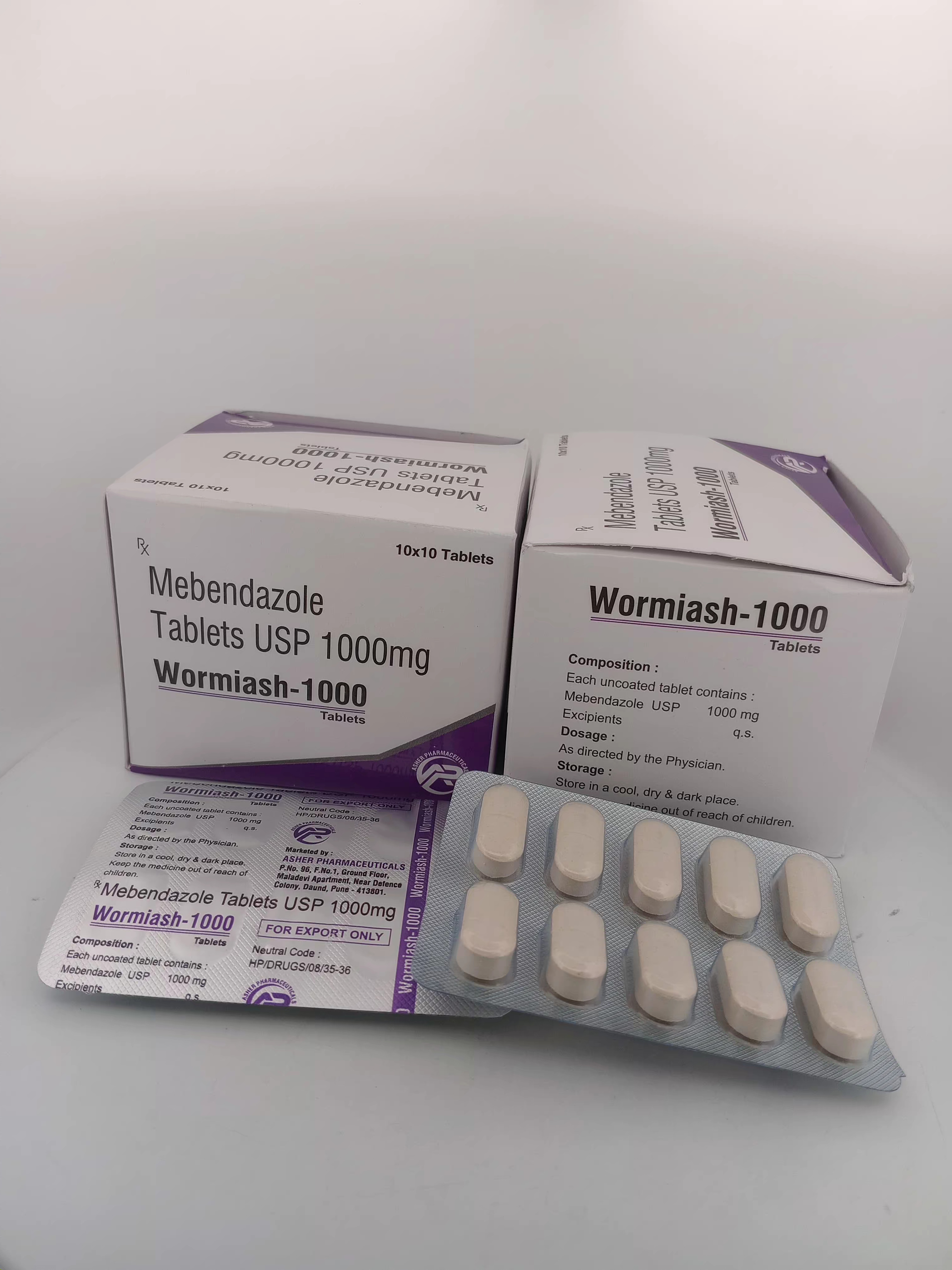WORMIASH -1000 MG TABLET