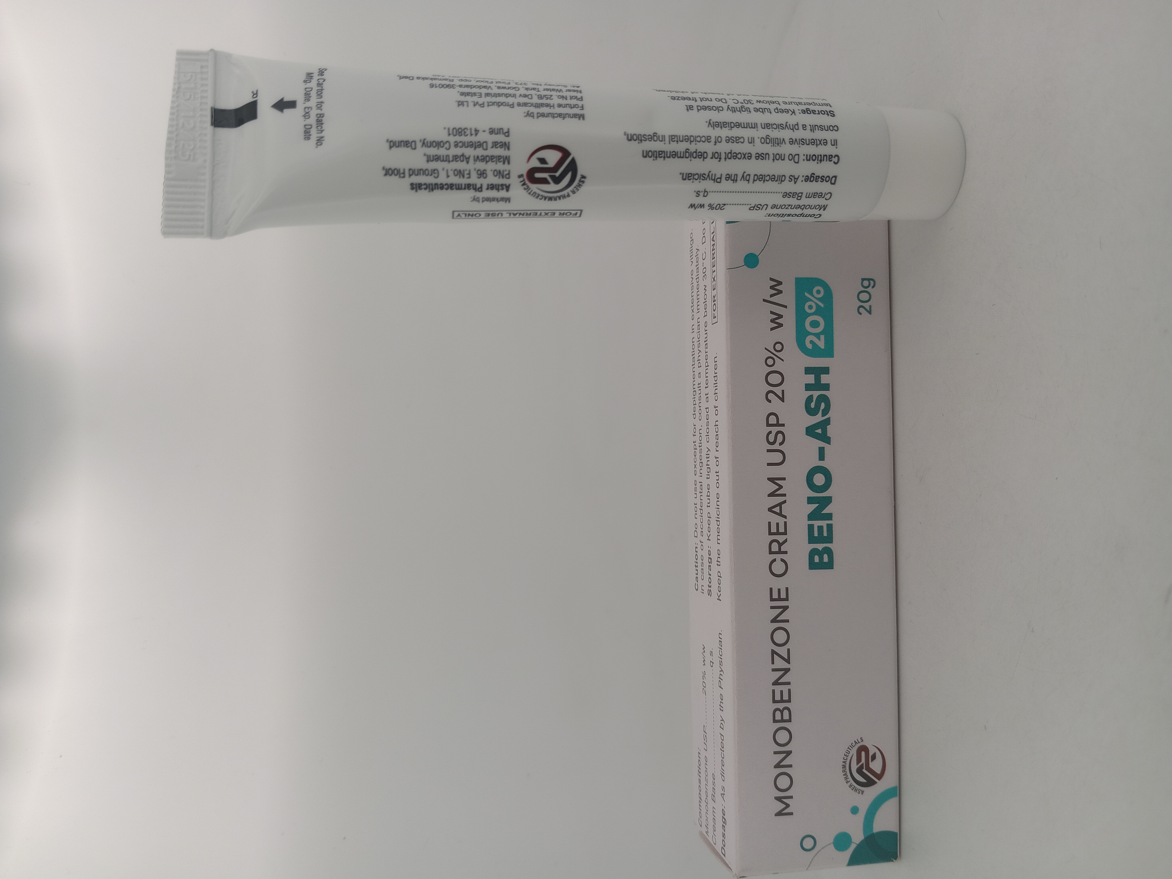 BENO-ASH 20% - 20GM CREAM