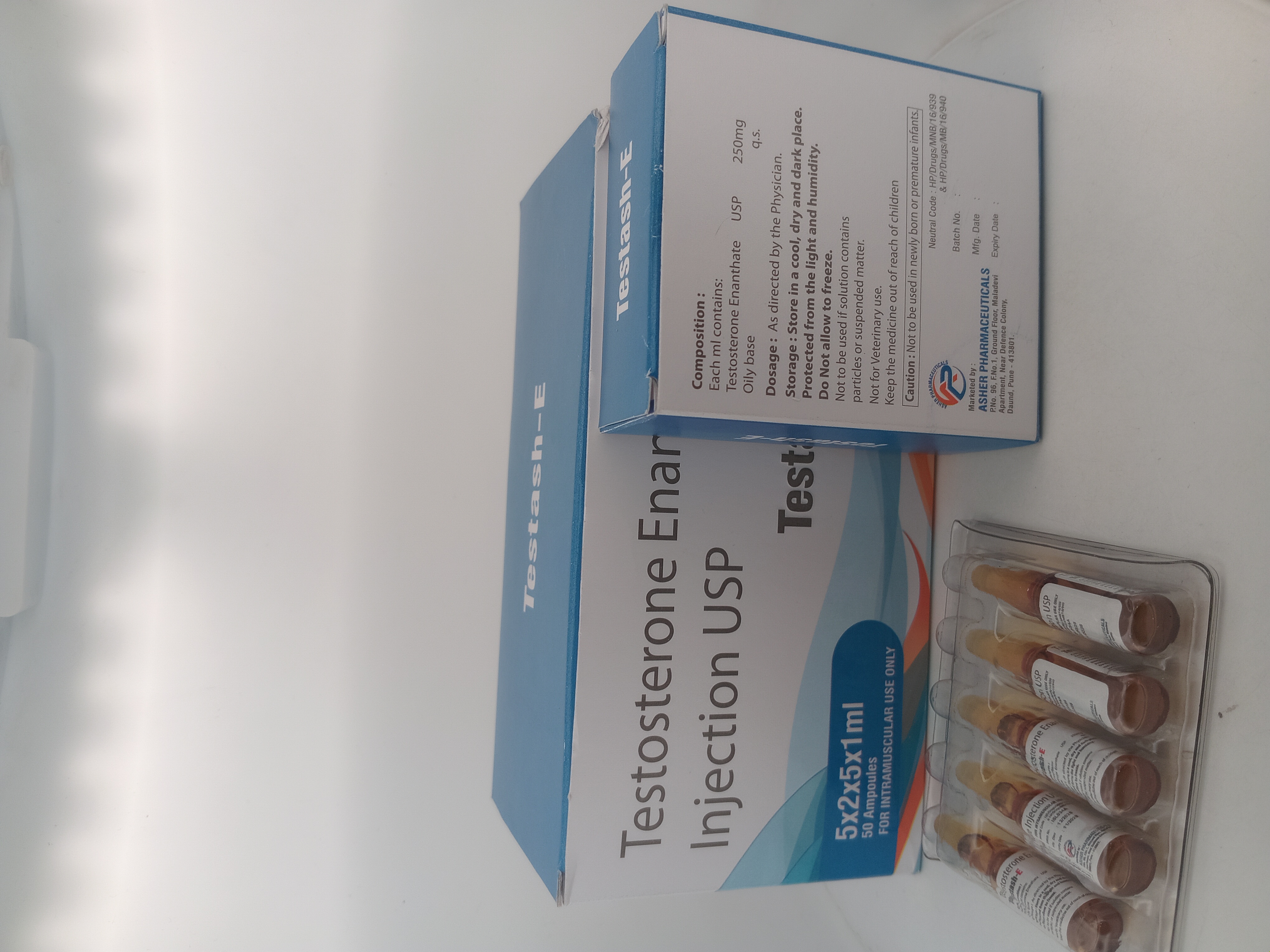 TESTASH -E -1 ML INJECTION