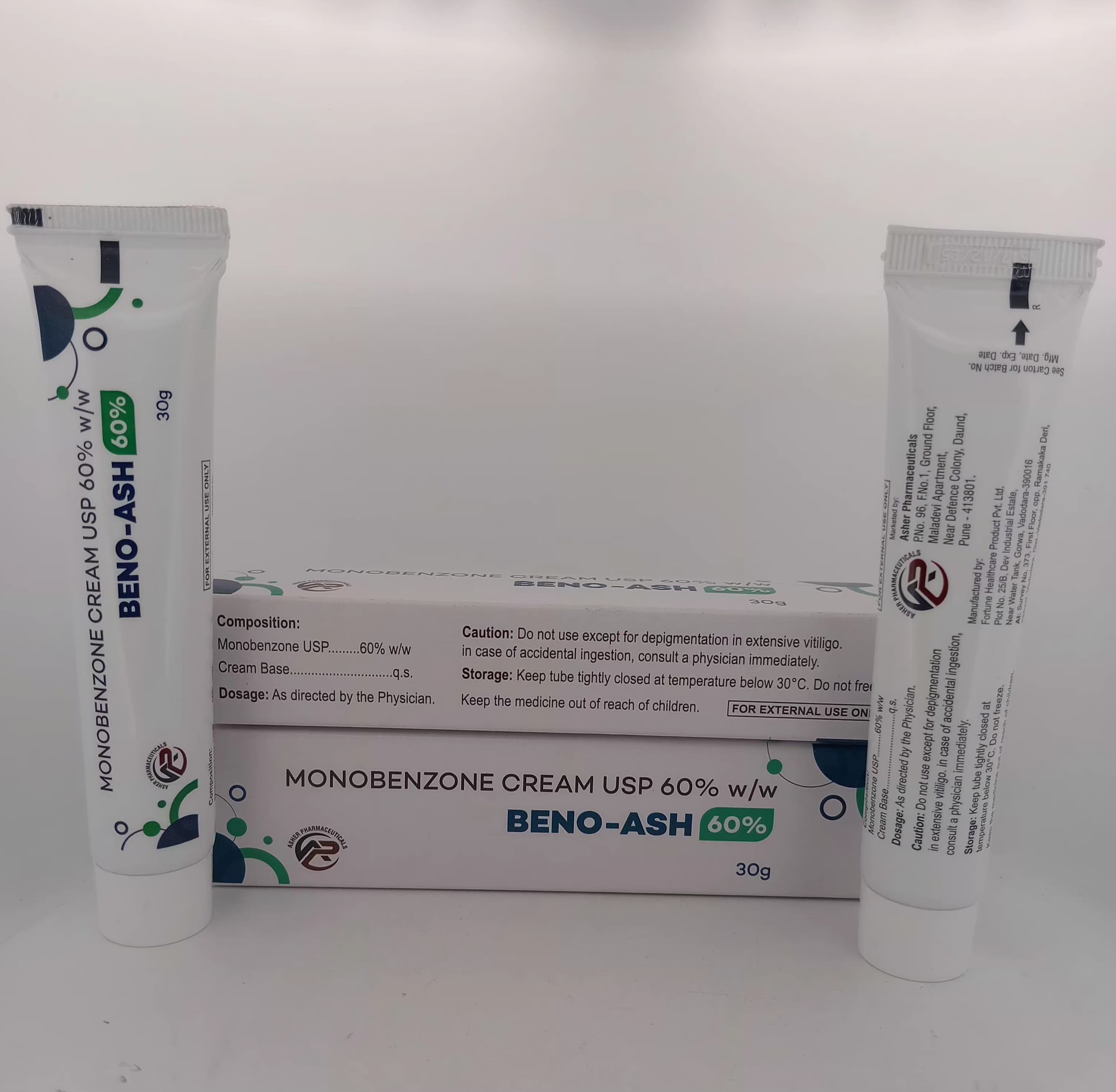 BENO-ASH 60% - 30 GM CREAM