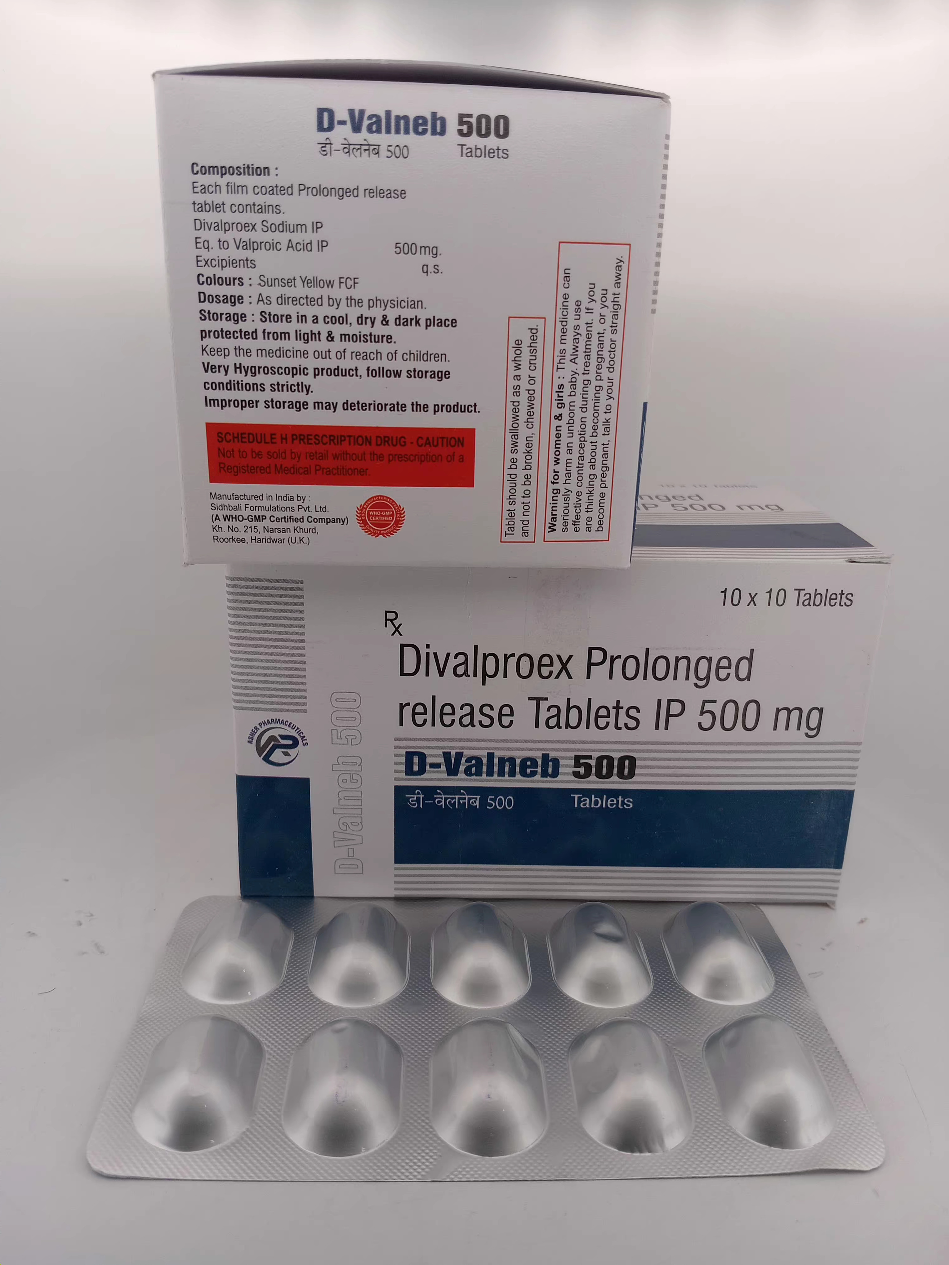 D-VALNEB-500 MG TABLET