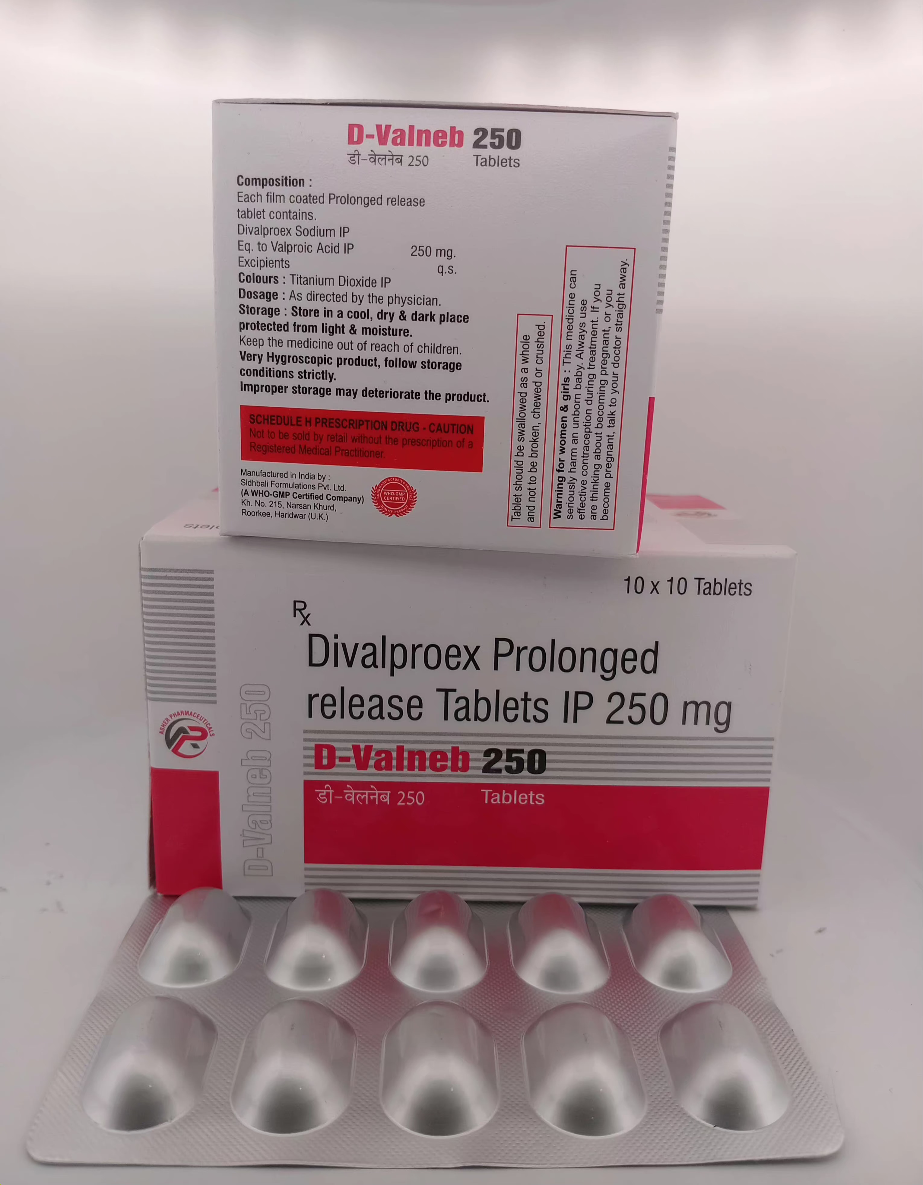 D-VALNEB-250 MG TABLET