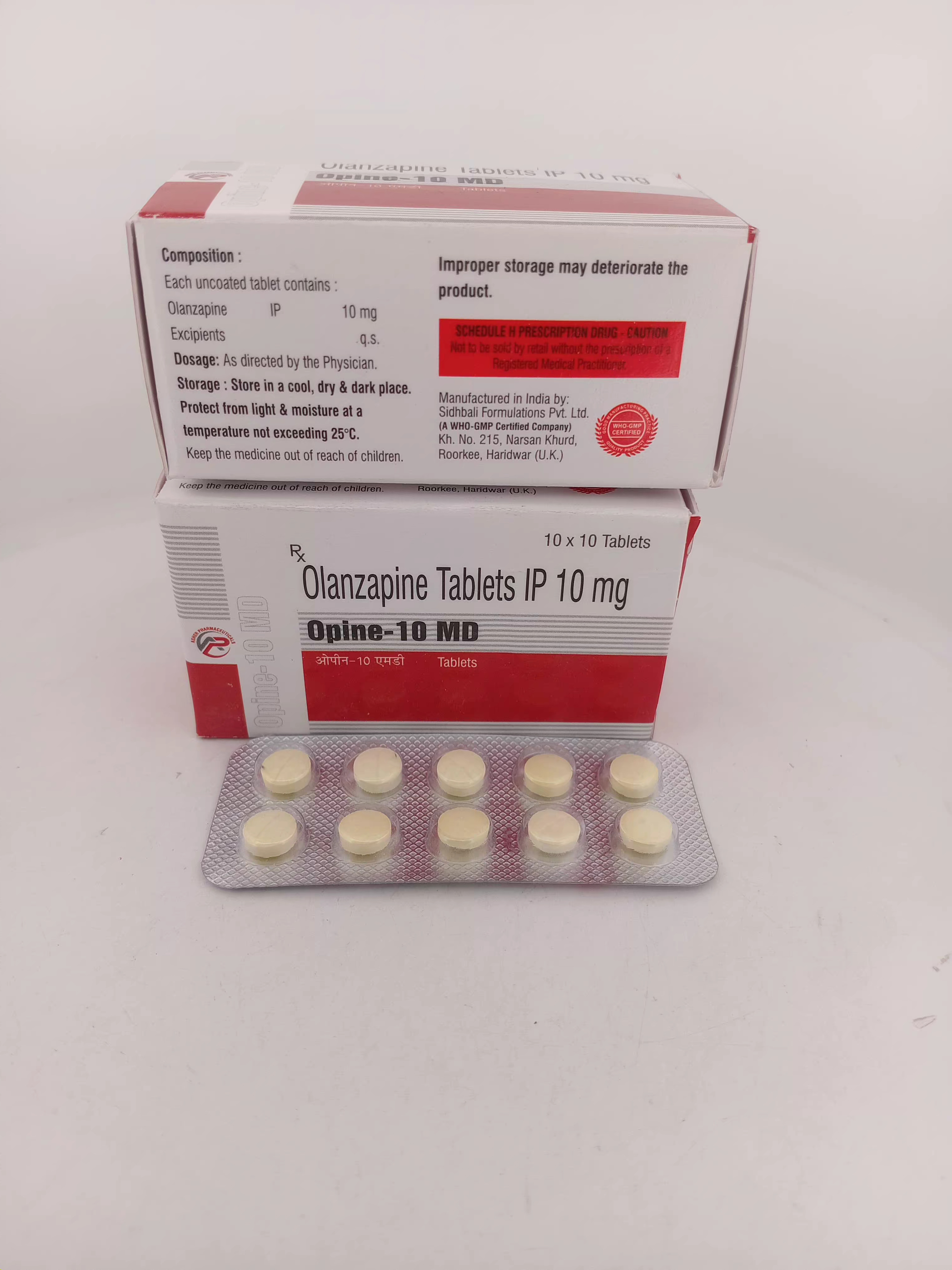 OPINE -10MD MG TABLET