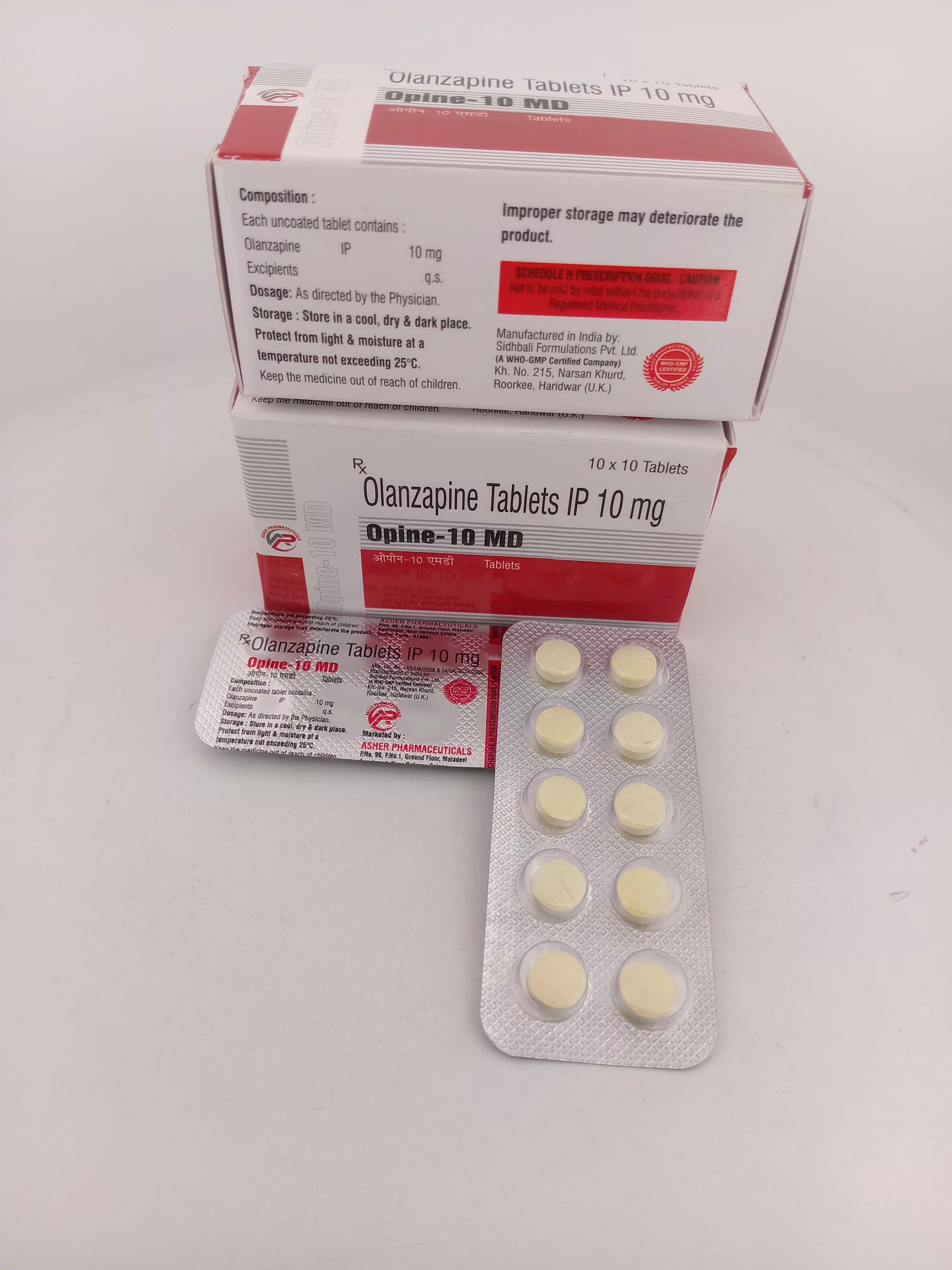OPINE -10MD MG TABLET