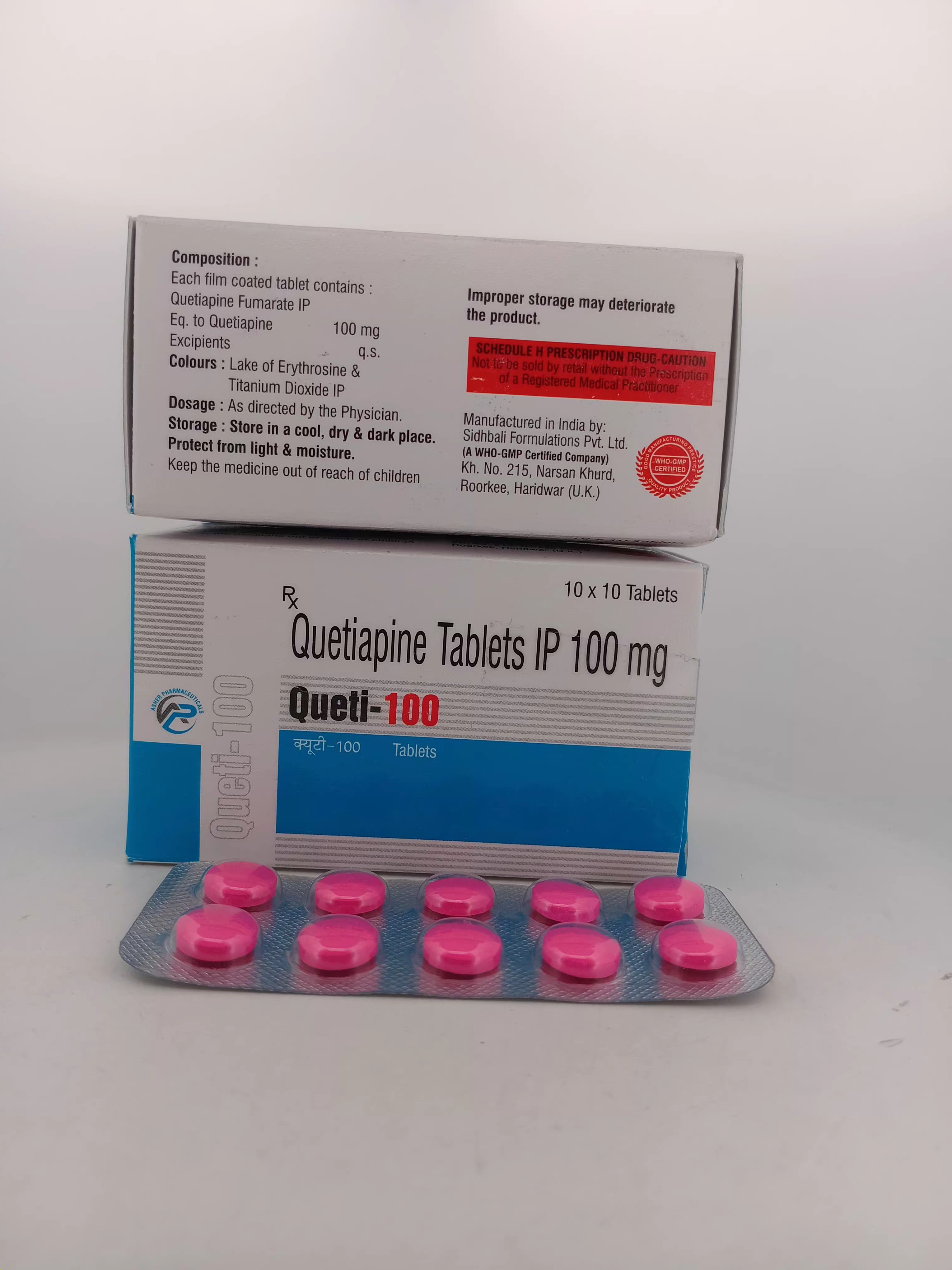 QUETI -100 MG TABLET