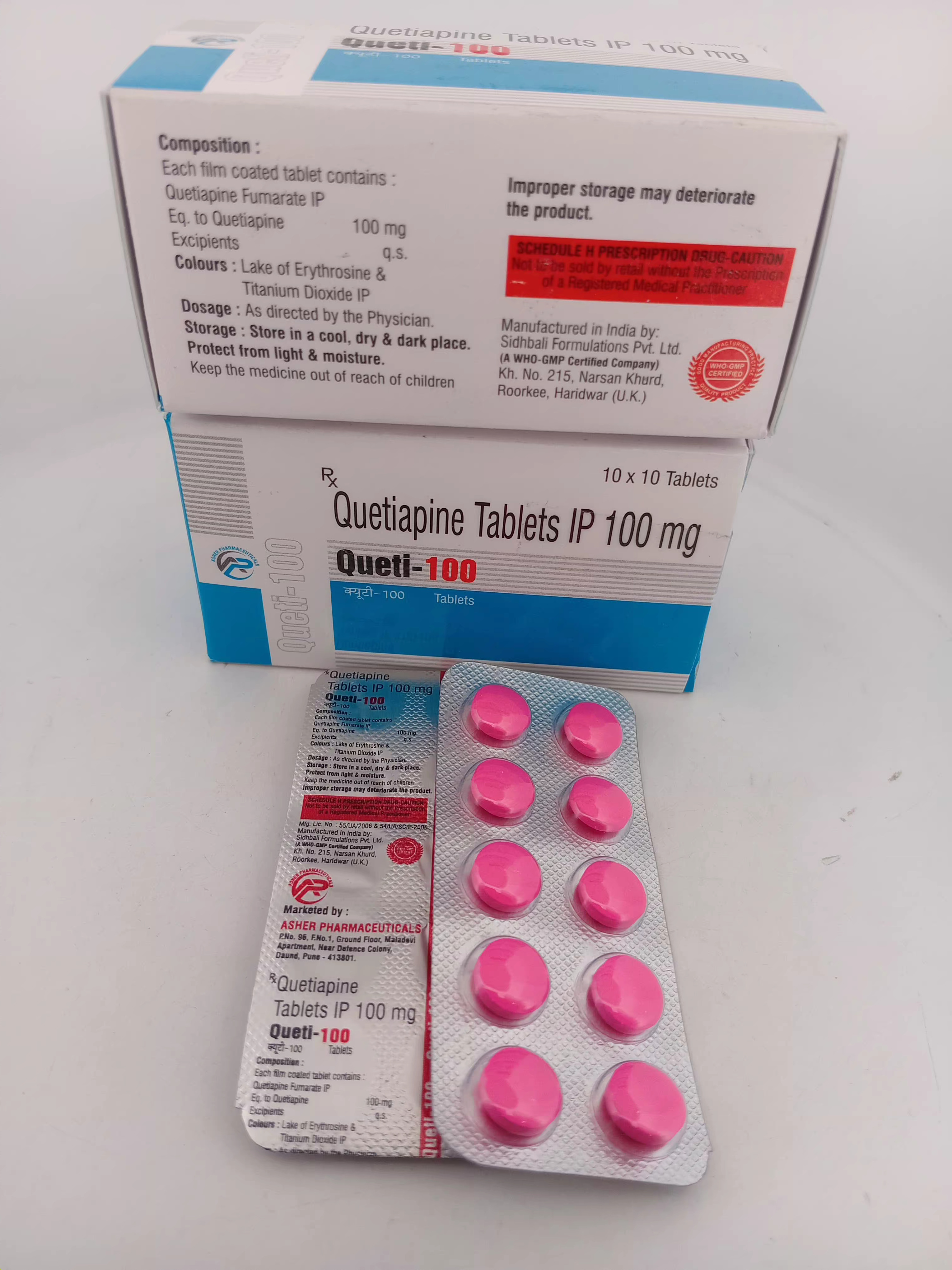 QUETI -100 MG TABLET