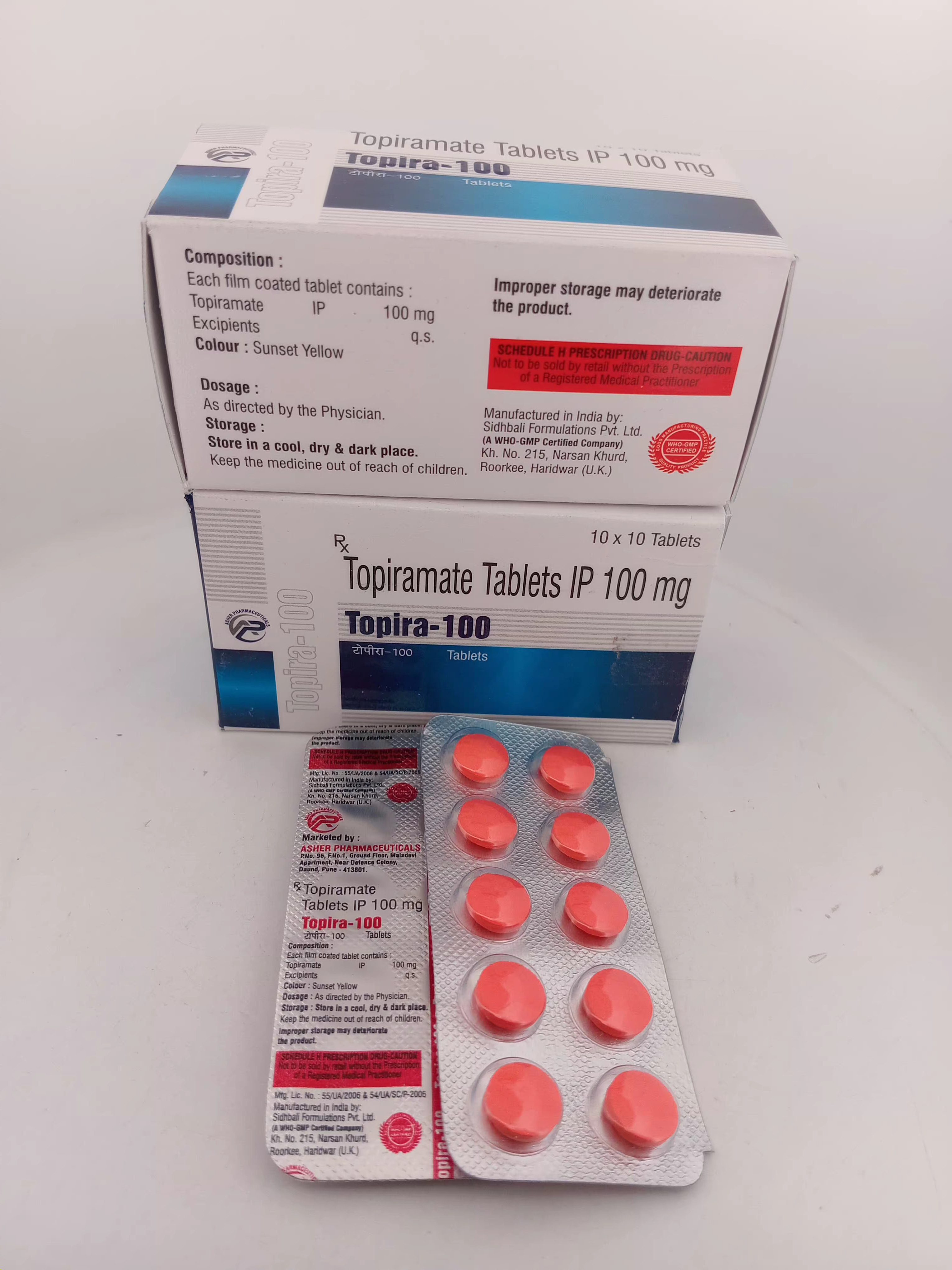 TOPIRA-100 MG TABLET