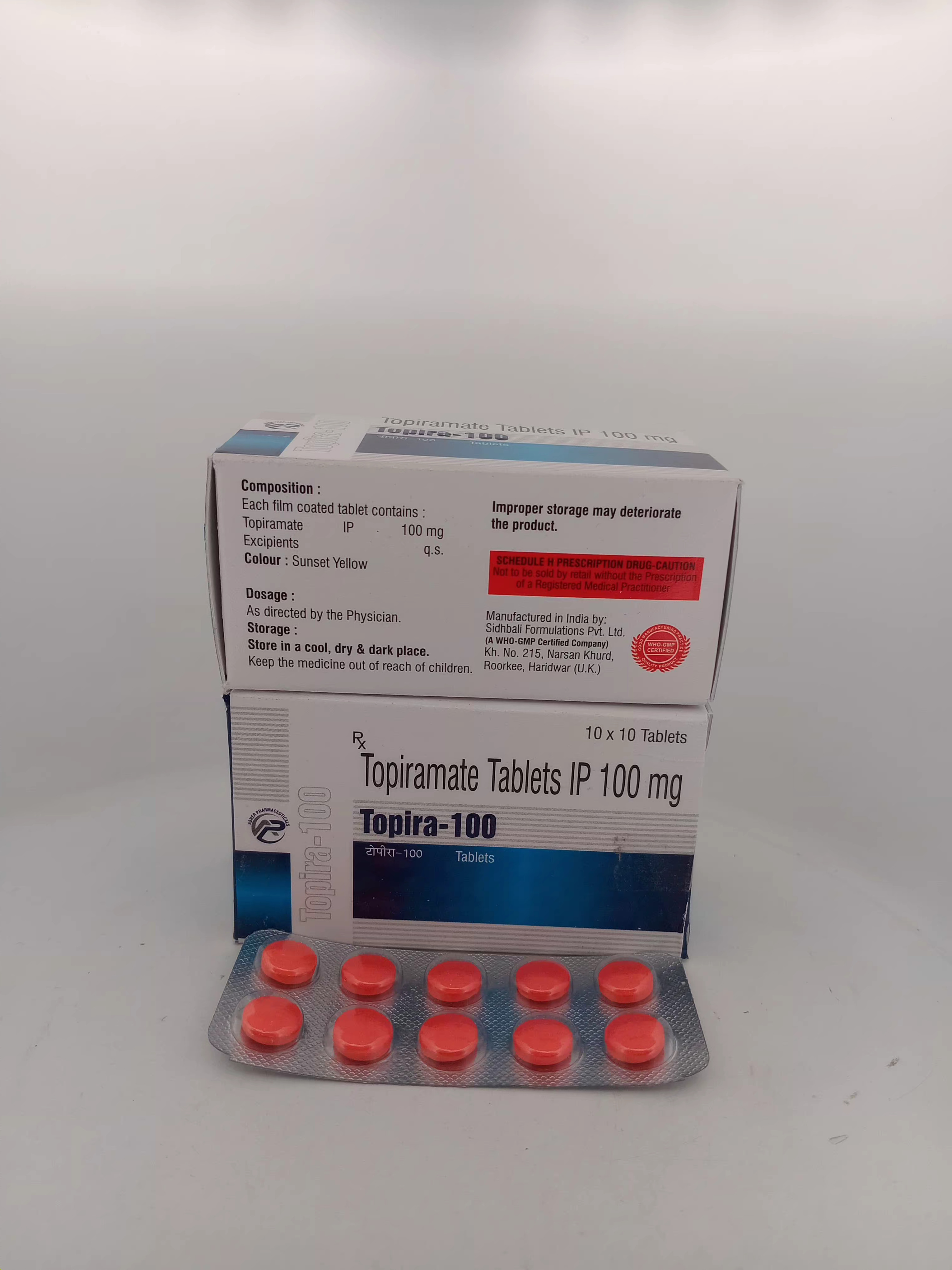 TOPIRA-100 MG TABLET