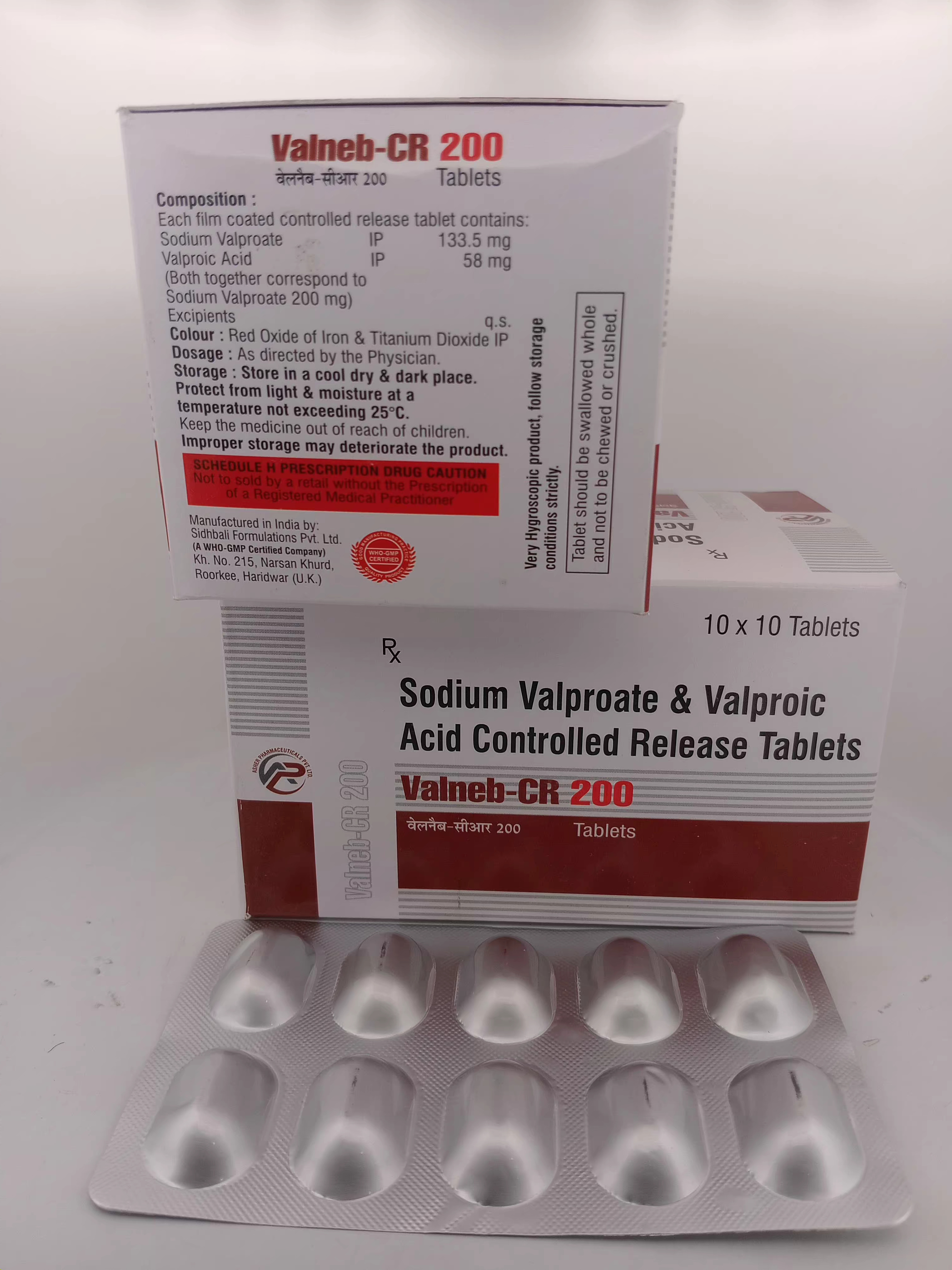 VAINEB-CR-200 MG TABLET