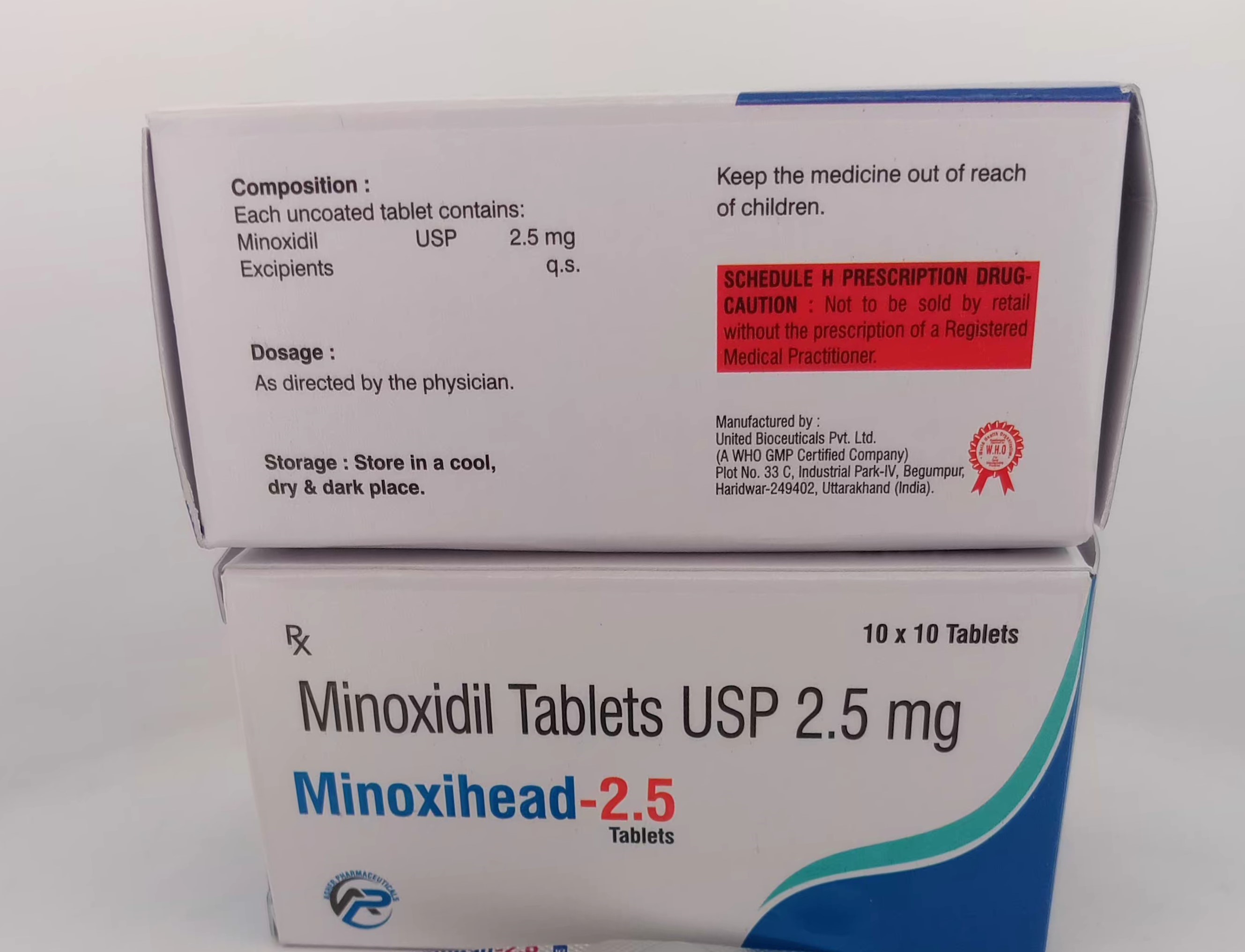 MINOXIHEAD -2.5 MG TABLET