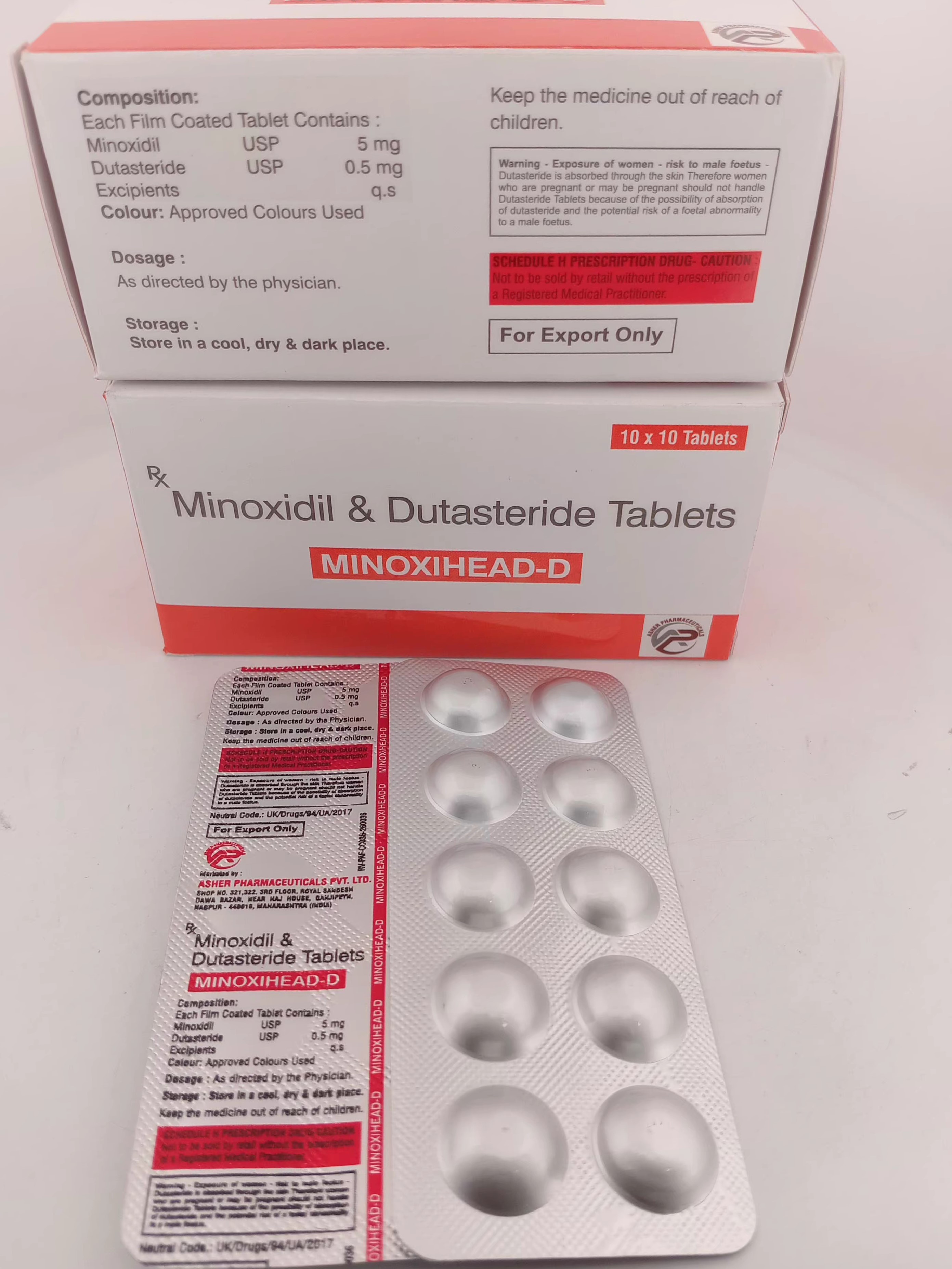 MINOXIHEAD -D TBLET