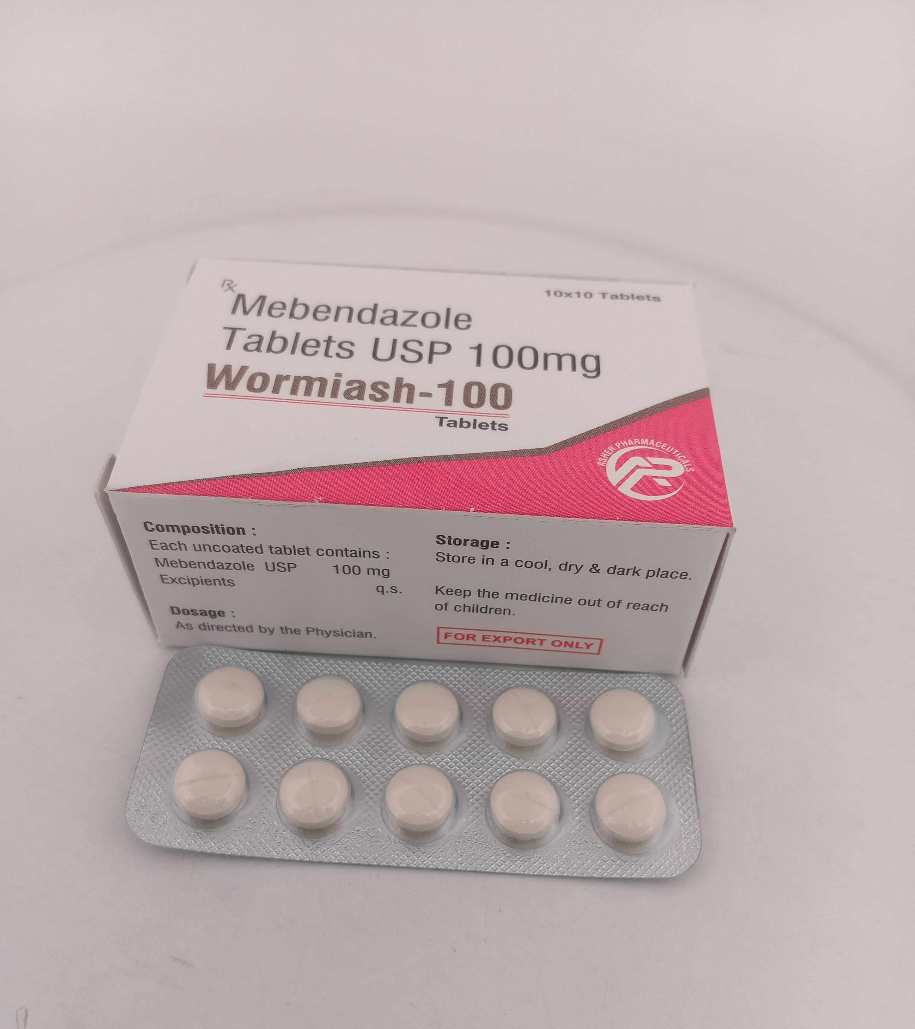 WORMIASH-100 MG TABLET