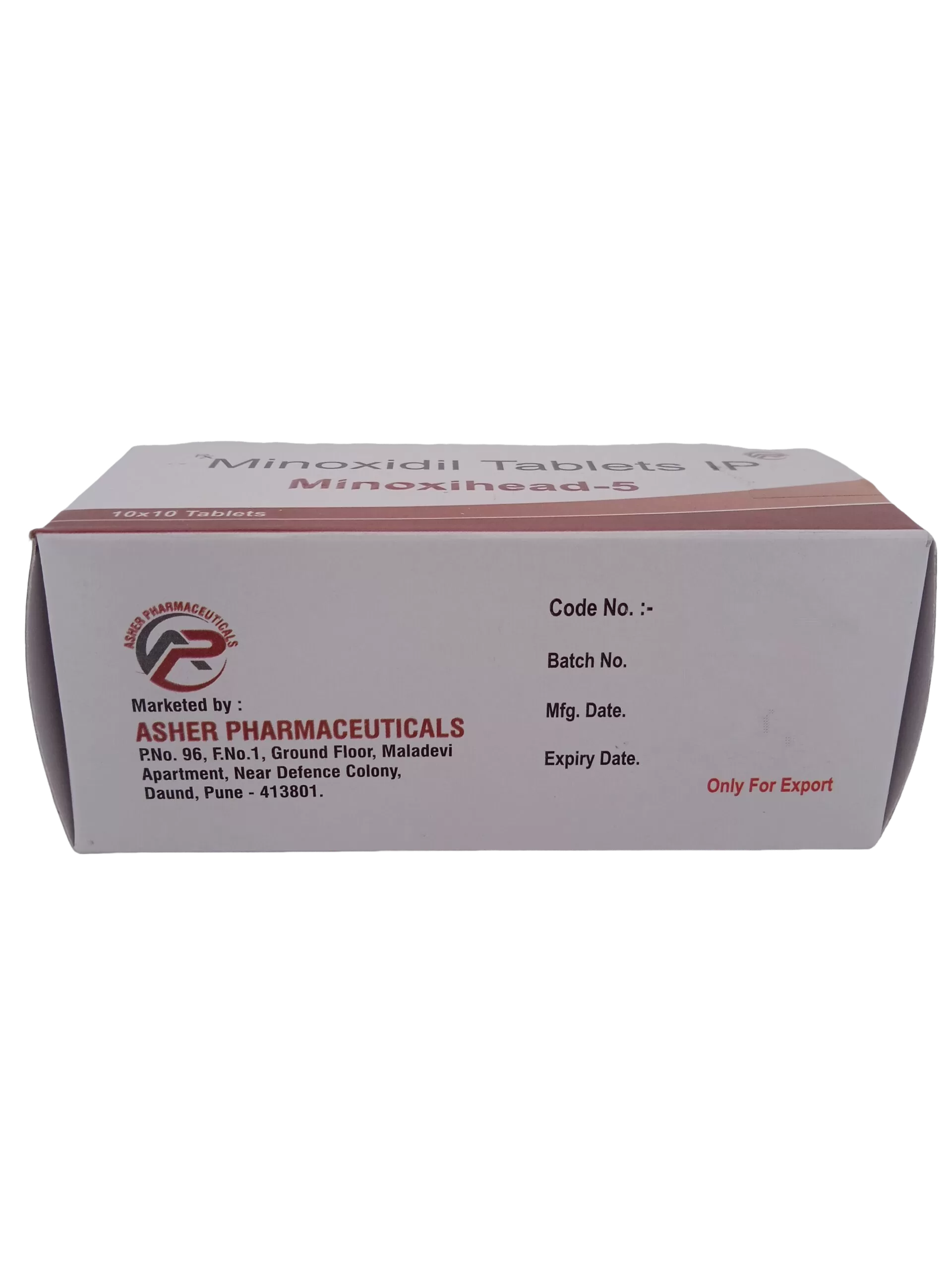 MINOXIHEAD - 5 MG TABLET