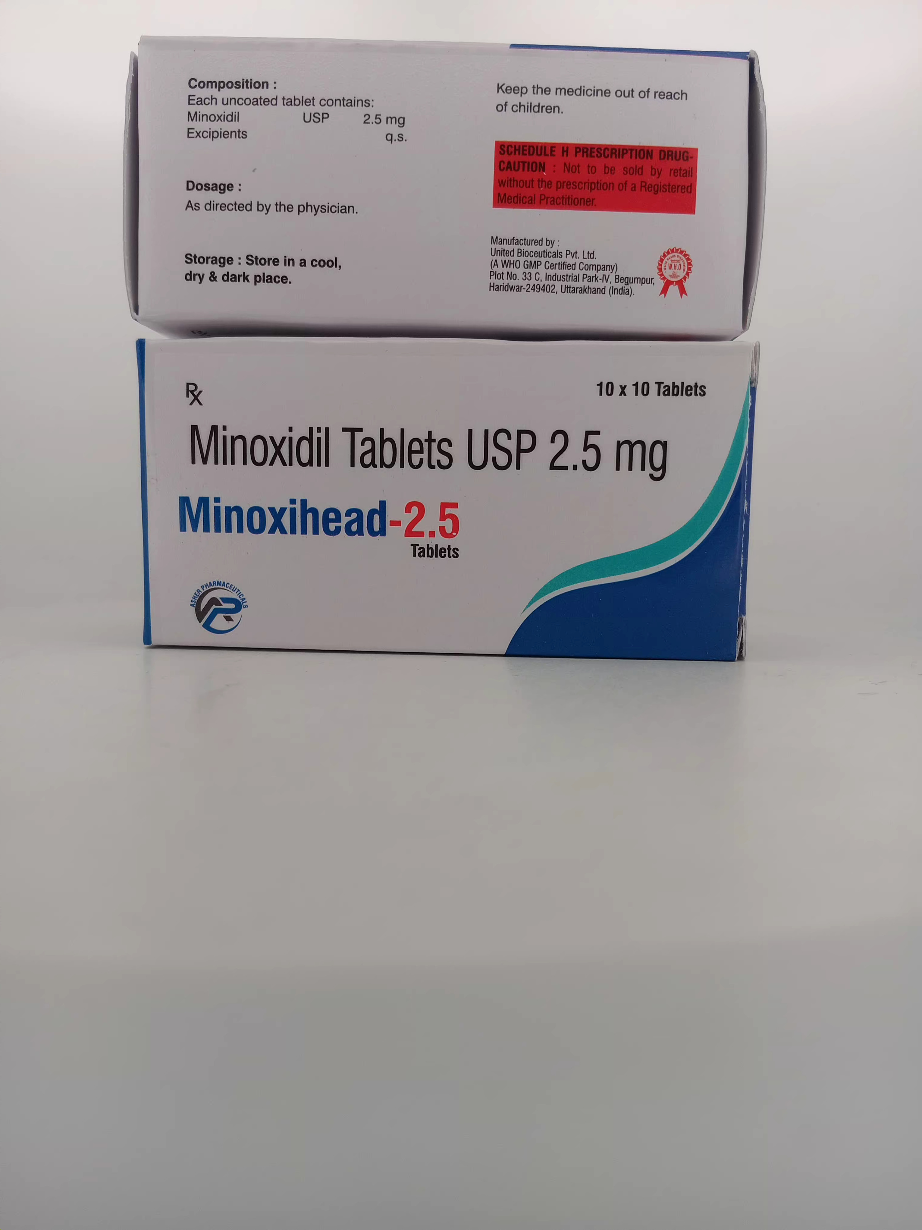 MINOXIHEAD -2.5 MG TABLET