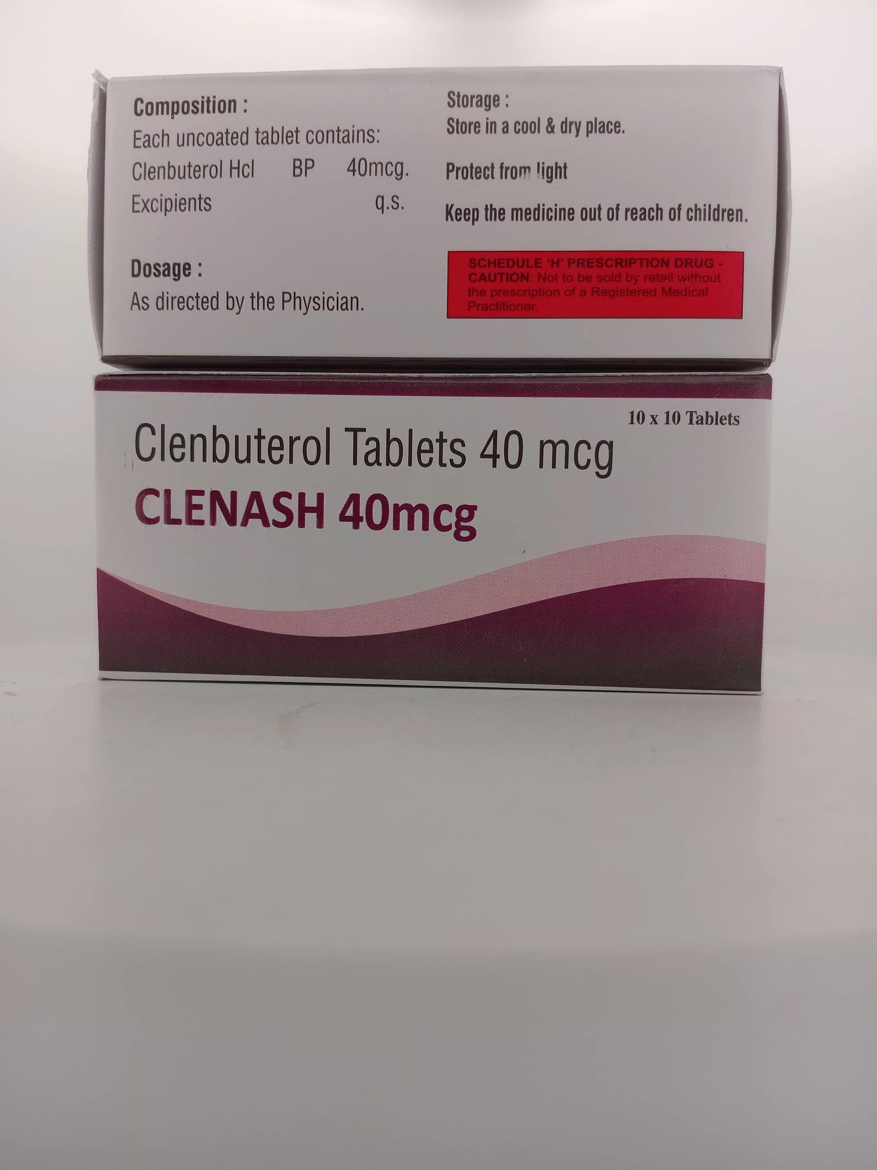 CLENASH 40MCG TABLET