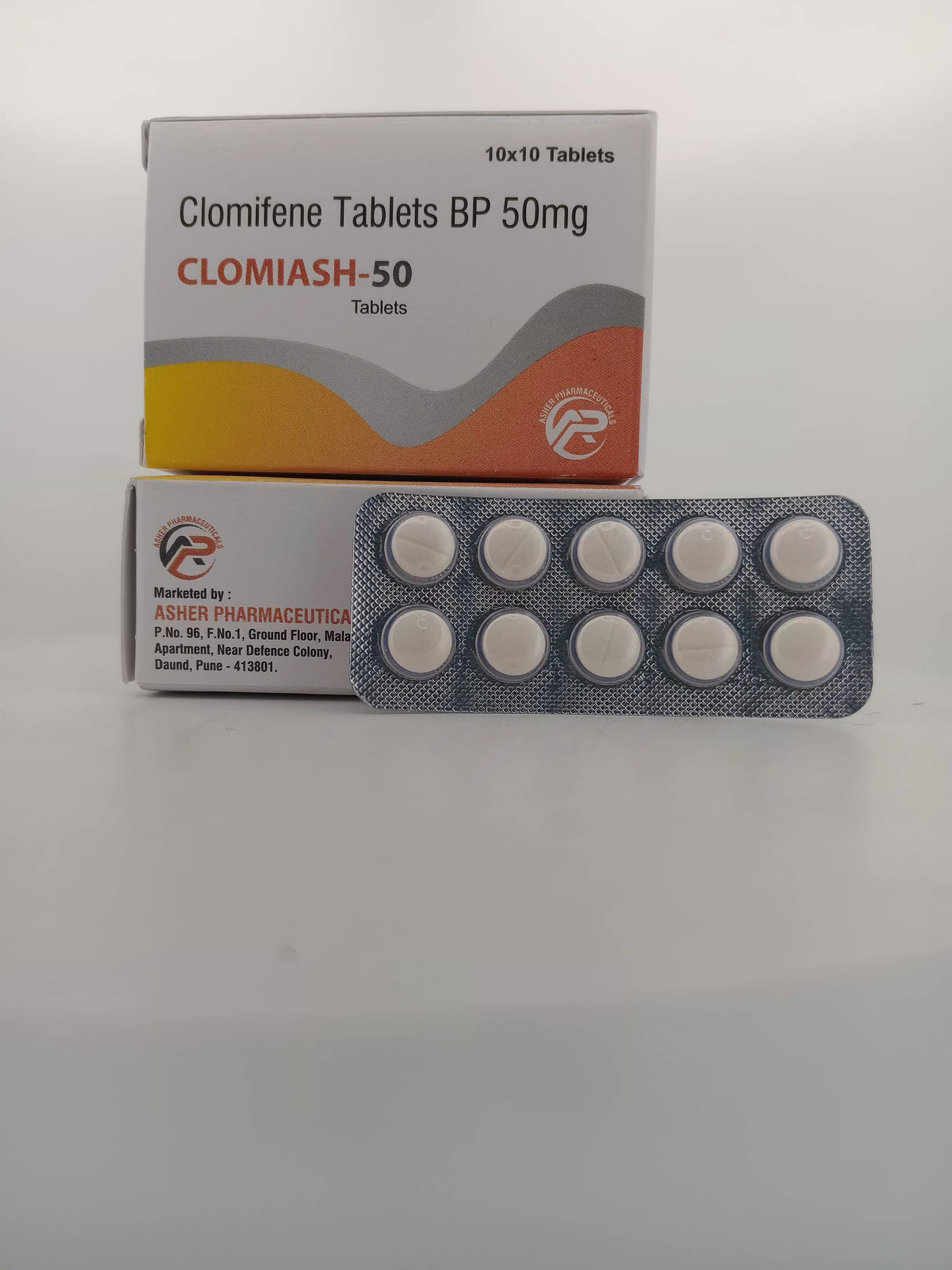 CLOMIASH 50MG TABLET