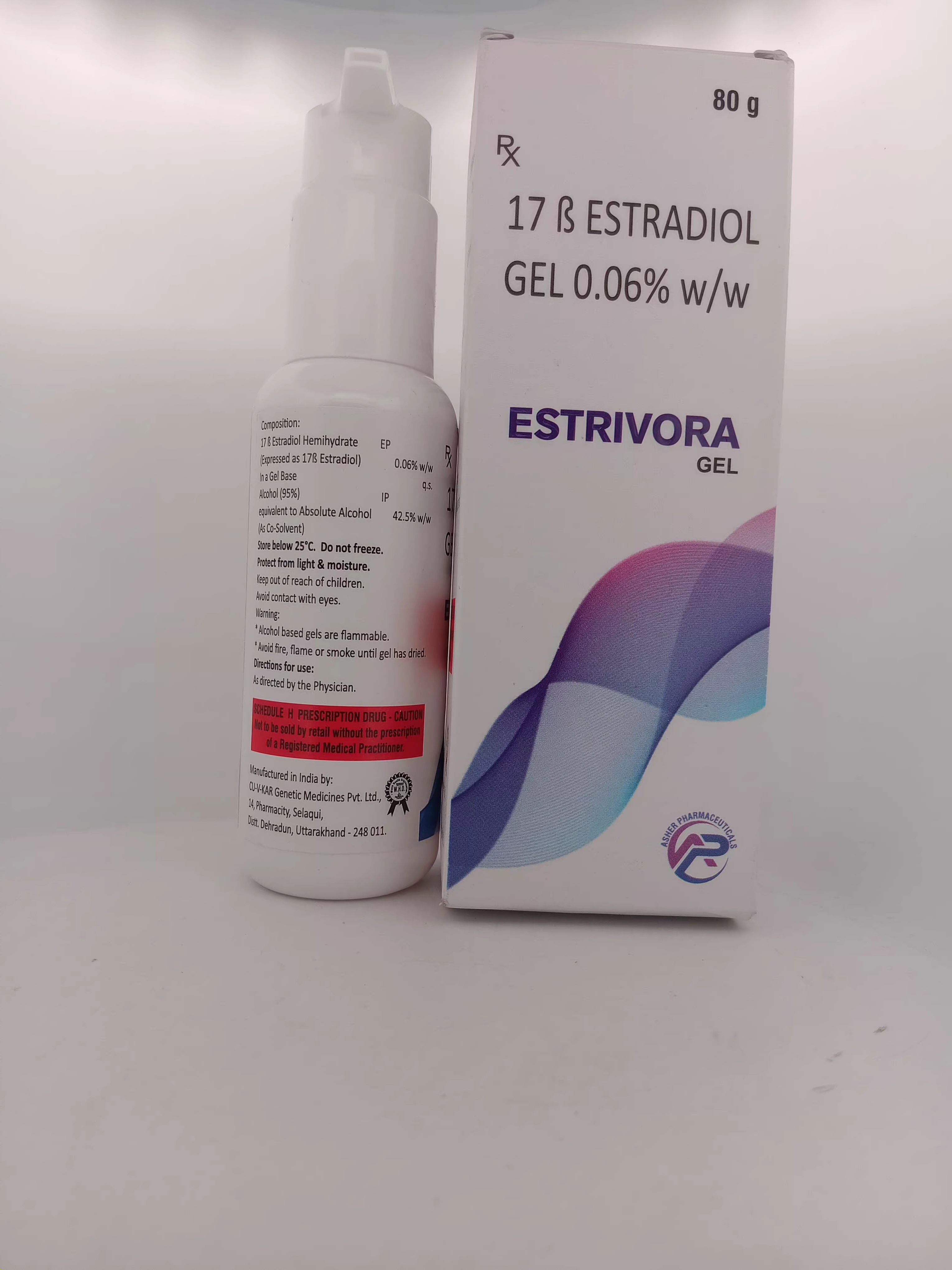 ESTRIVORA GEL 80GM